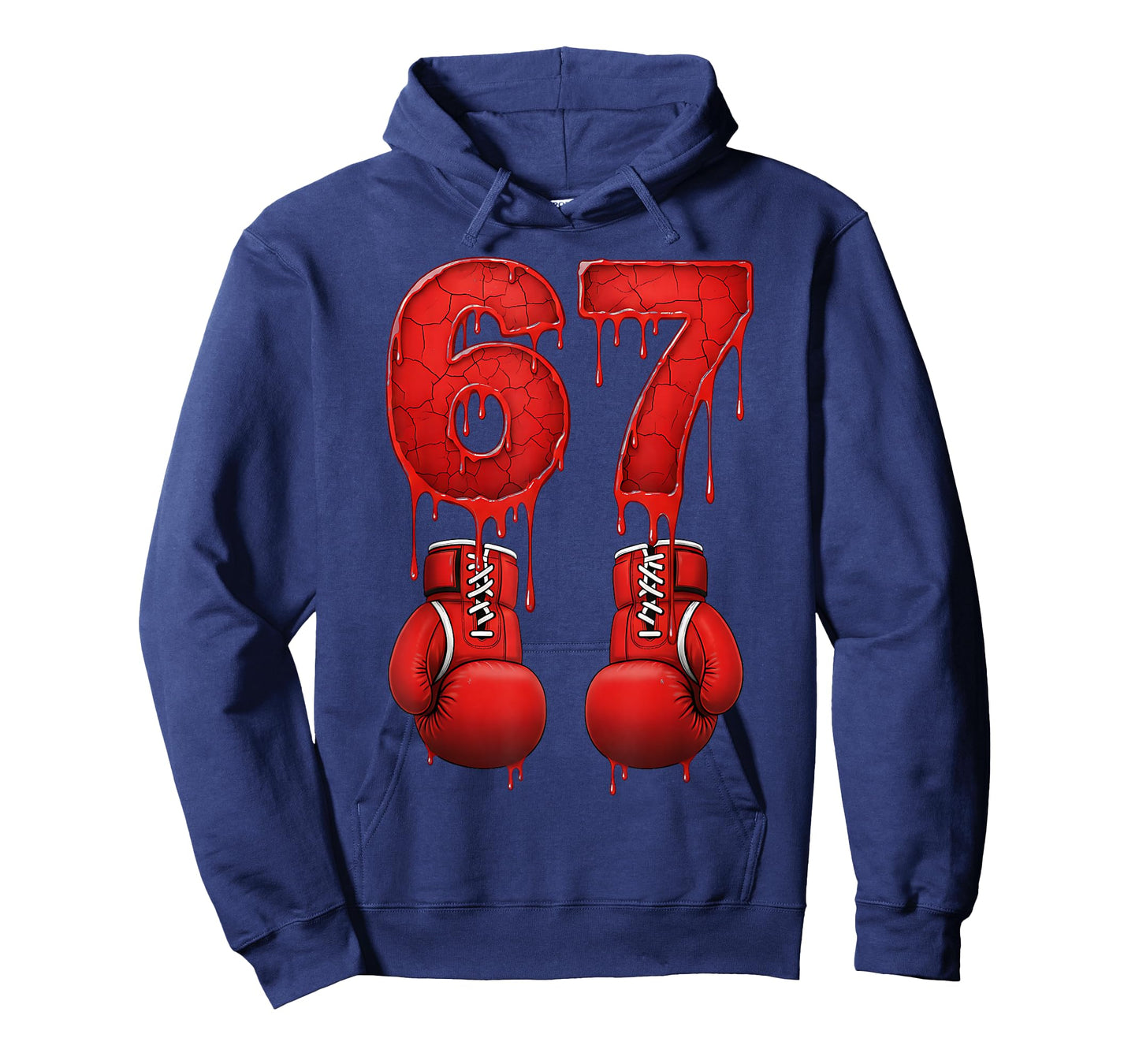 Funny 67 Meme Six Seven Kickboxing Boxing Boxer Men Women T-Shirt