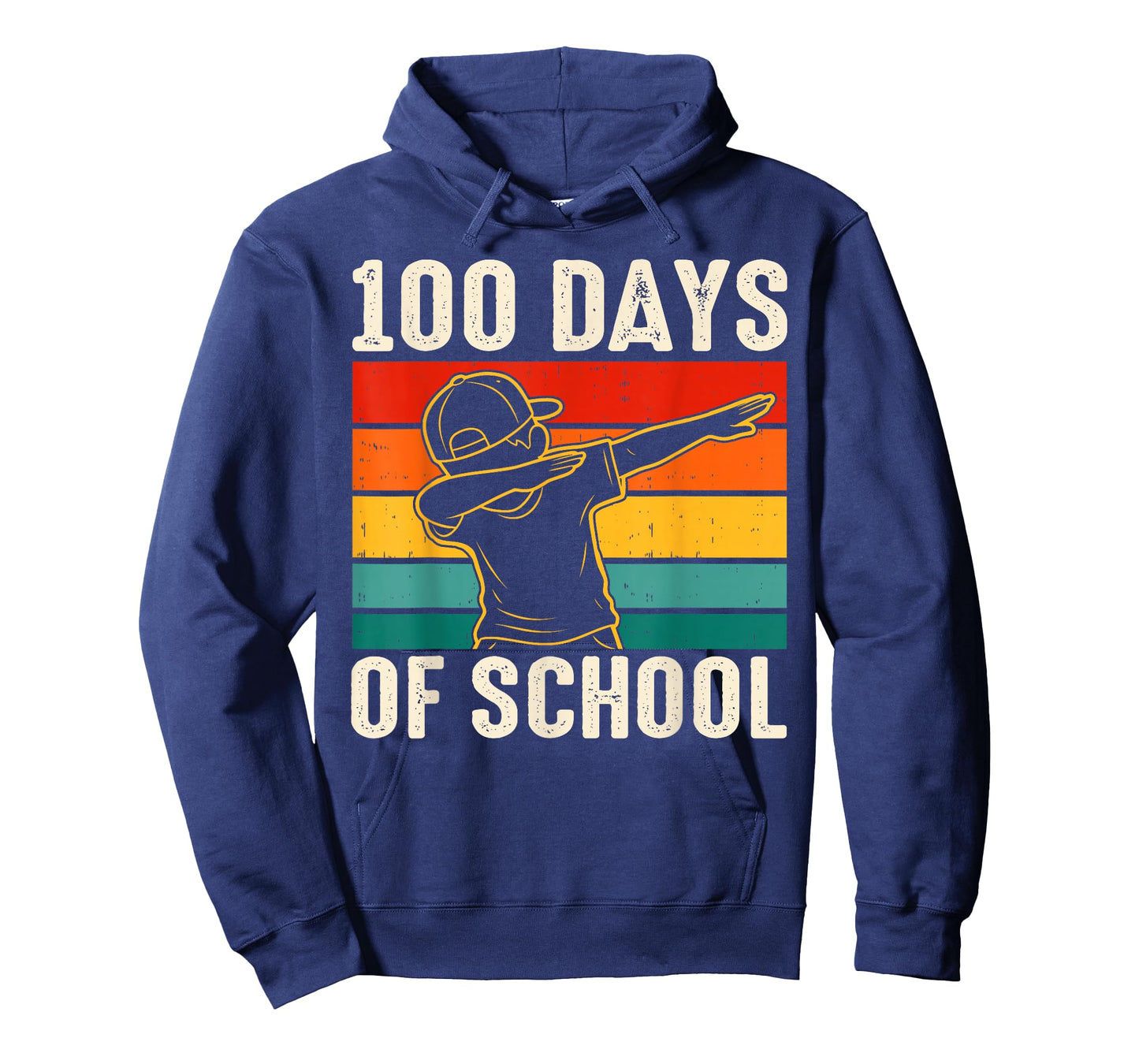 100 Days Bruh Dabbing Boys Funny 100th Day of School Kids T-Shirt