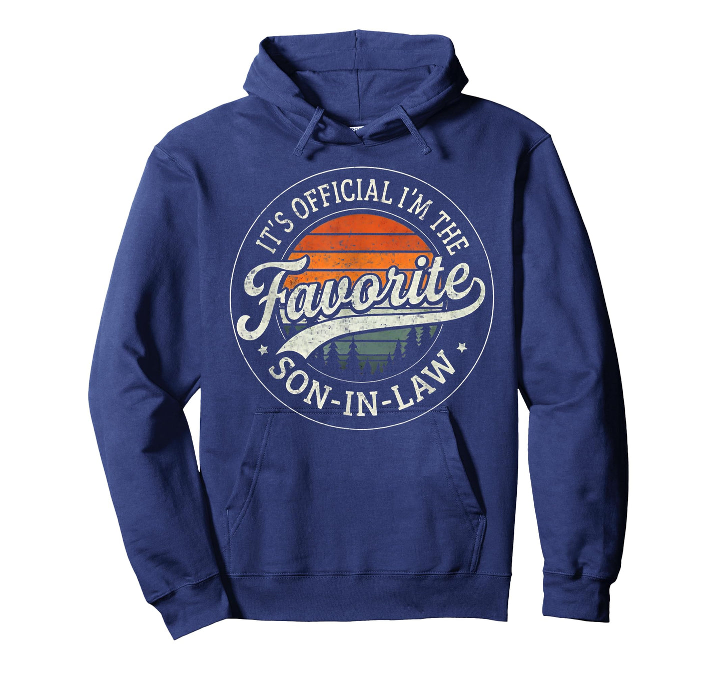 It's Official I'm The Favorite Son in Law Funny Vintage T-Shirt