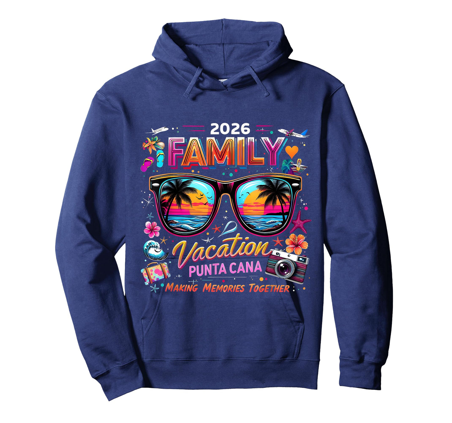 Family Vacation 2026 Punta Cana Making Memories Together T-Shirt