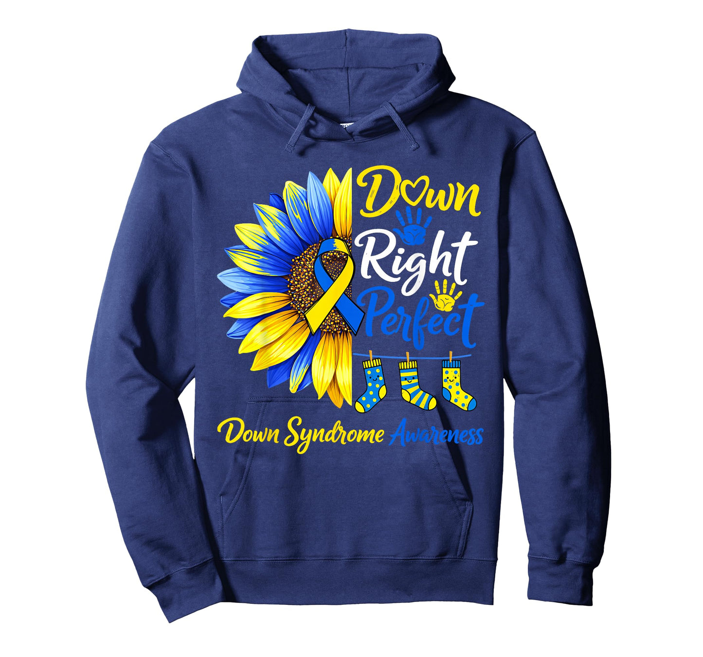 Down Right Perfect Down Syndrome Awareness Womens Trisomy 21 T-Shirt