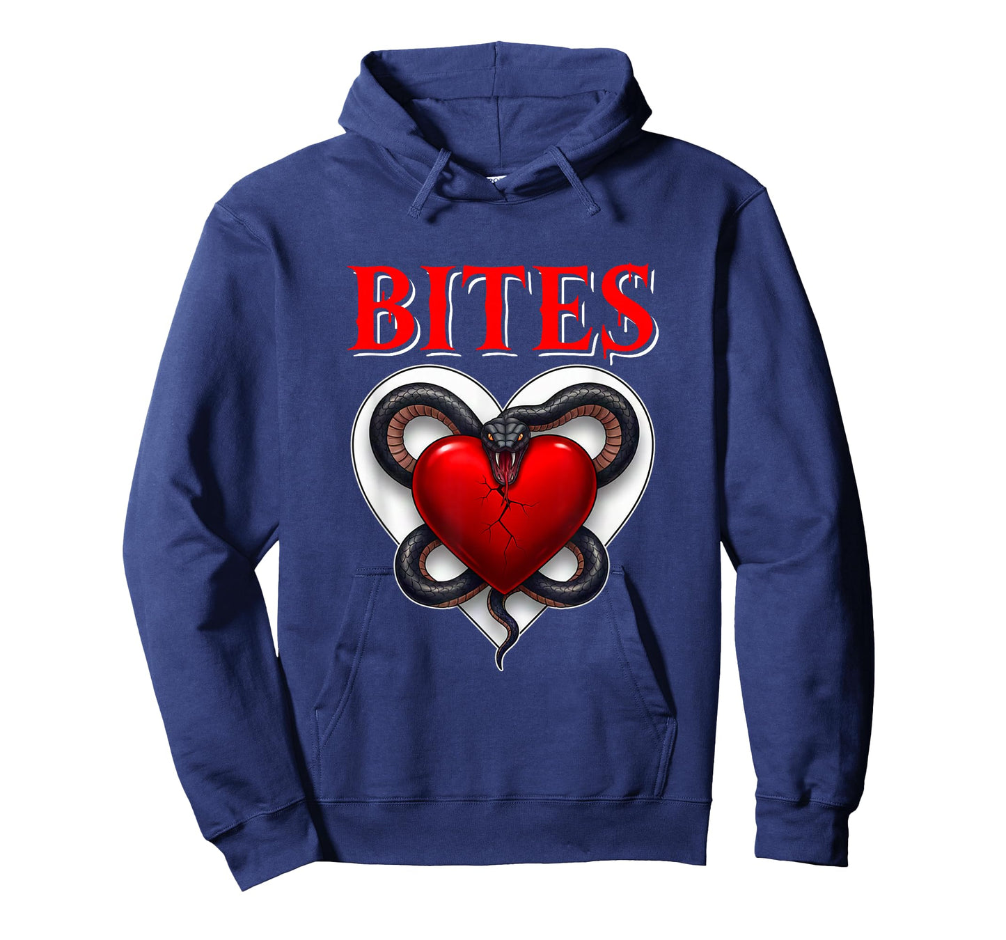 Bites Costume Valentine Heart Horror Snake Animal Lover T-Shirt