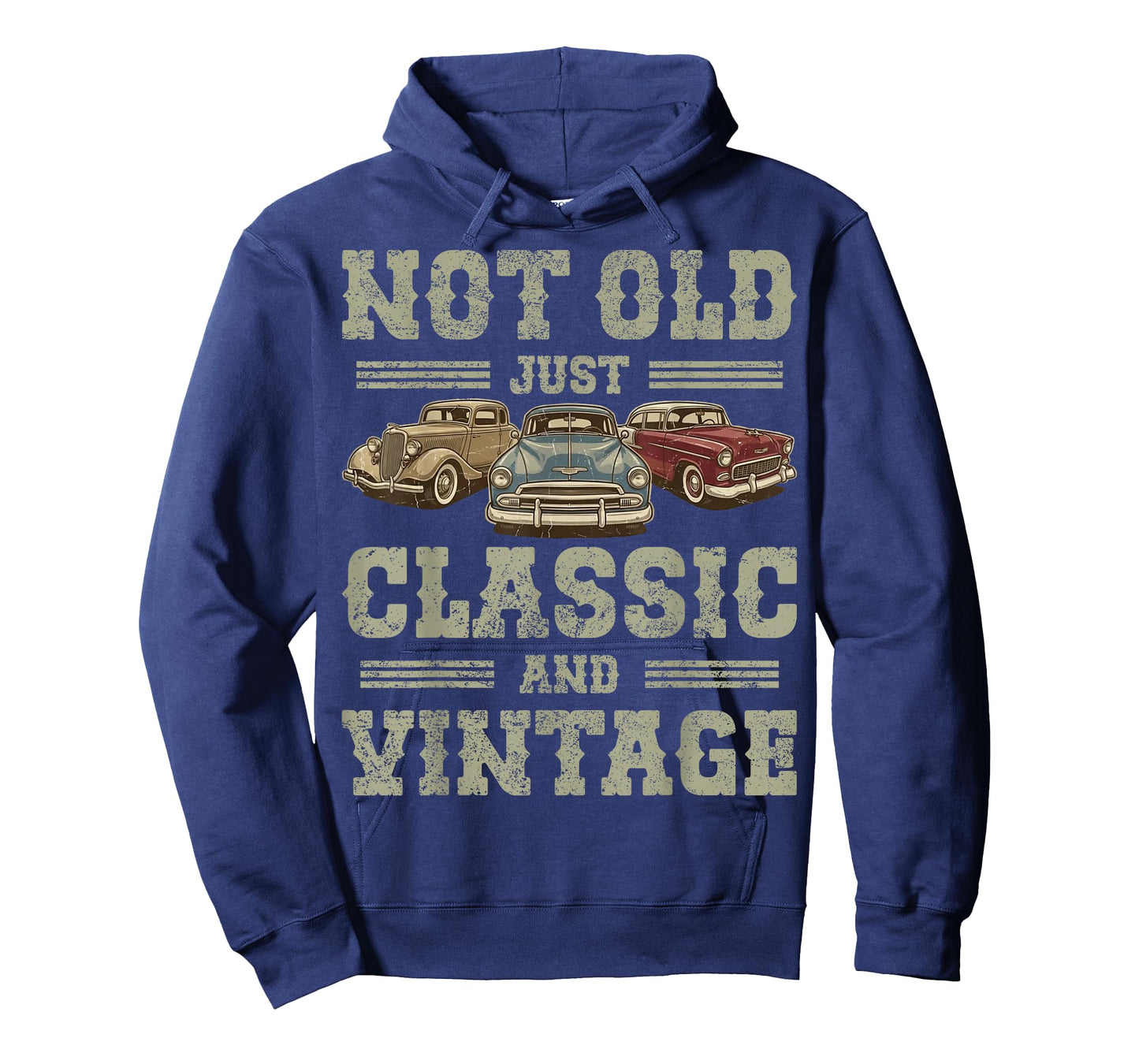Not Old Just Classic Funny Car Vintage Mens & Womens Cars T-Shirt