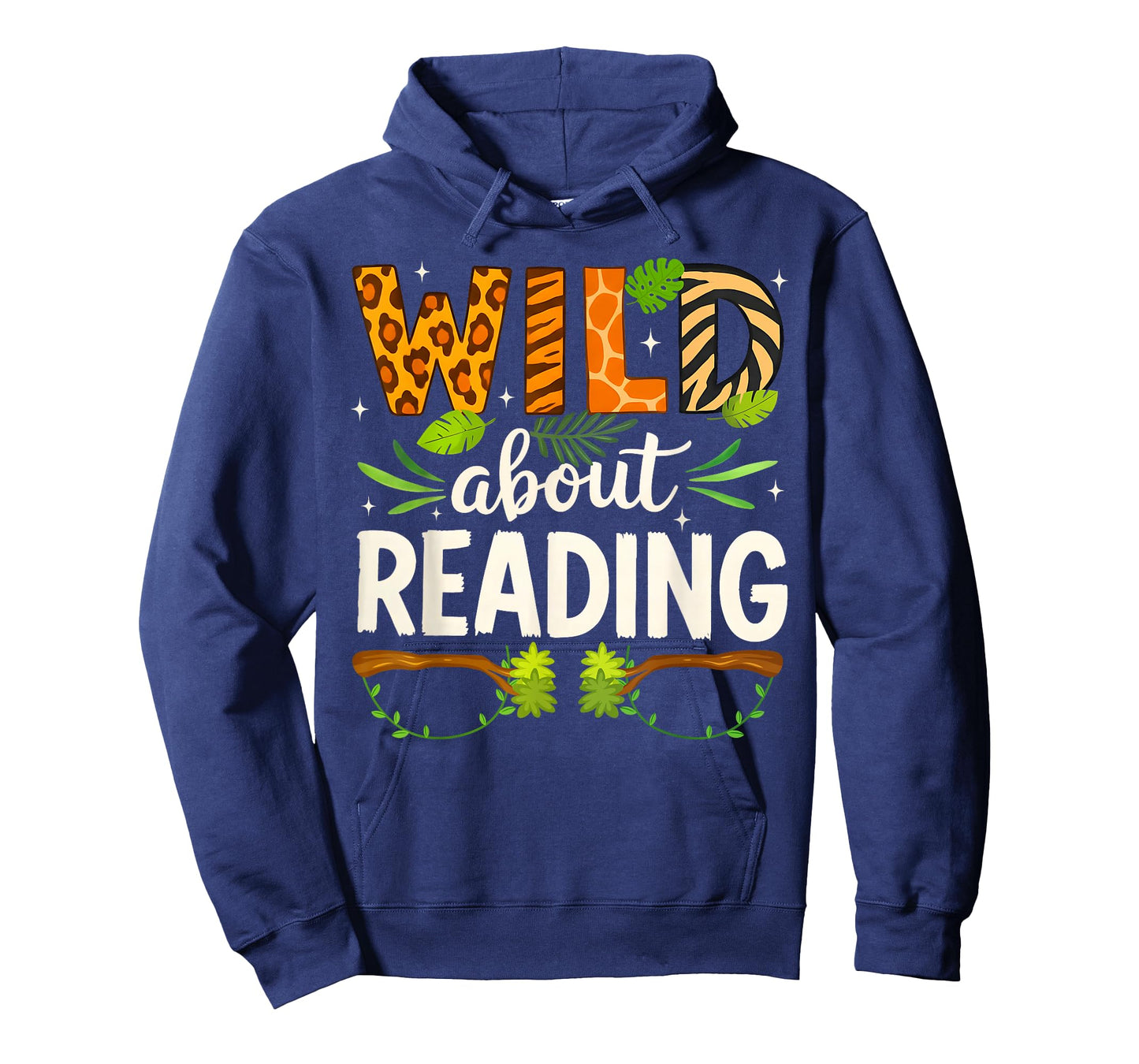 Wild About Reading Librarian Teacher Student Reading Lover T-Shirt