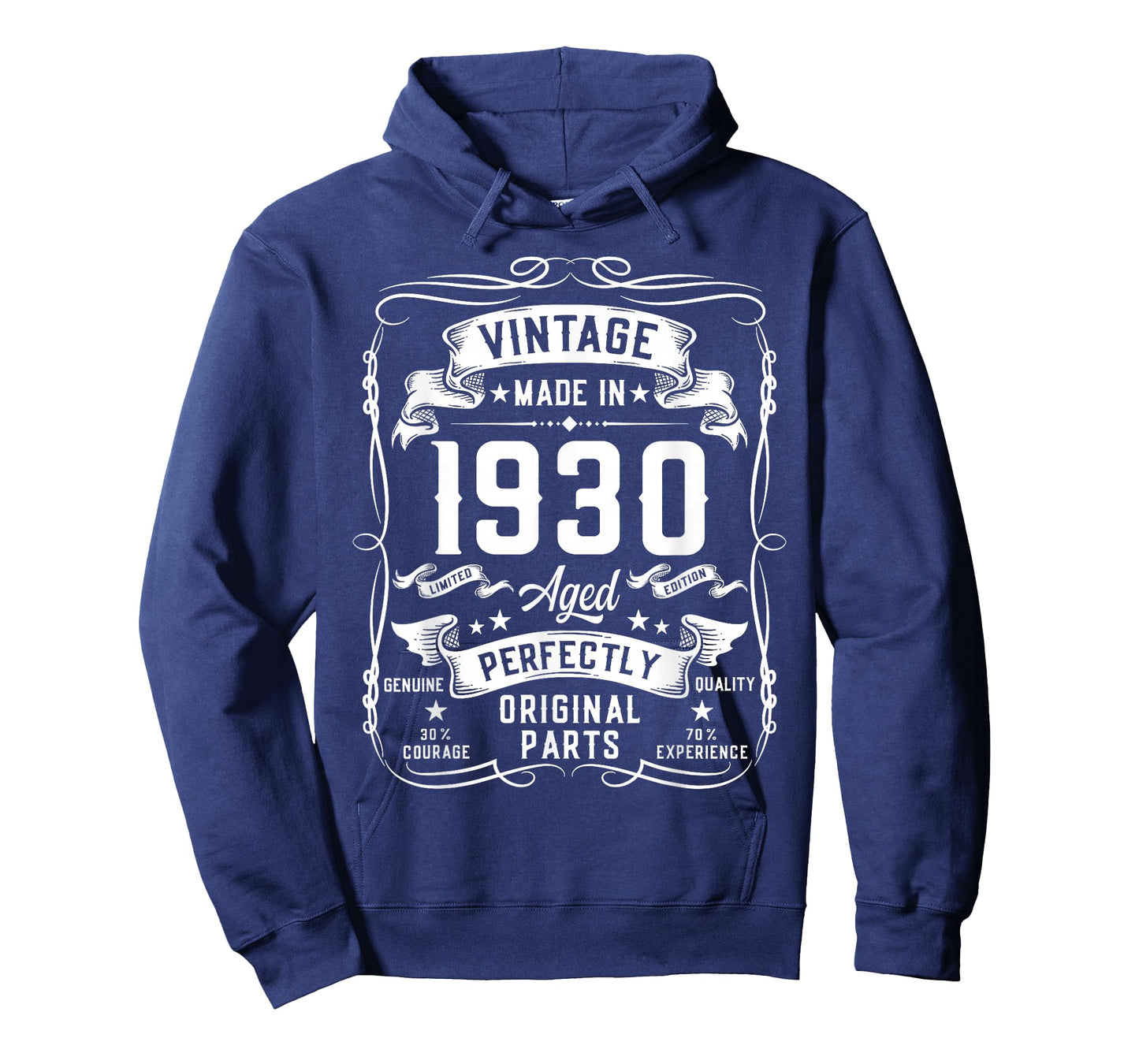 Vintage 1930 96yr 96th Birthday Gifts for Men 96 Years Old T-Shirt