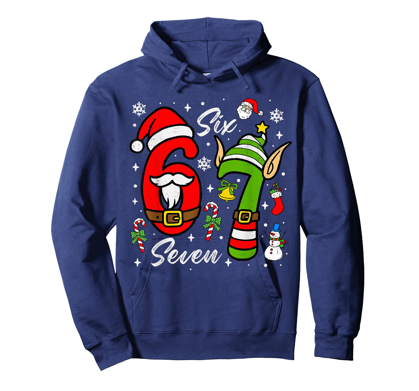 67 Christmas Funny 6 7 Meme Six Seven Xmas Boys Kids Youth T-Shirt