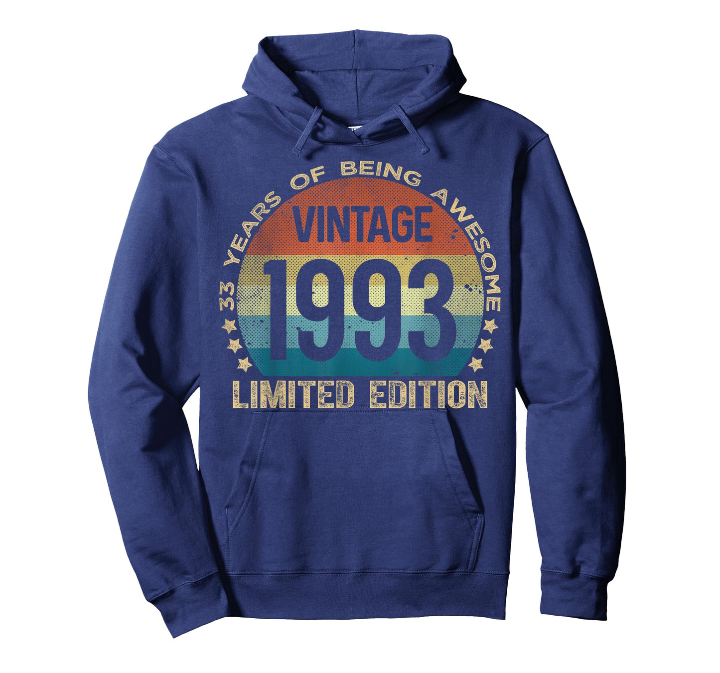 33 Year Old Gifts Vintage 1993 Limited Edition 33rd Birthday T-Shirt