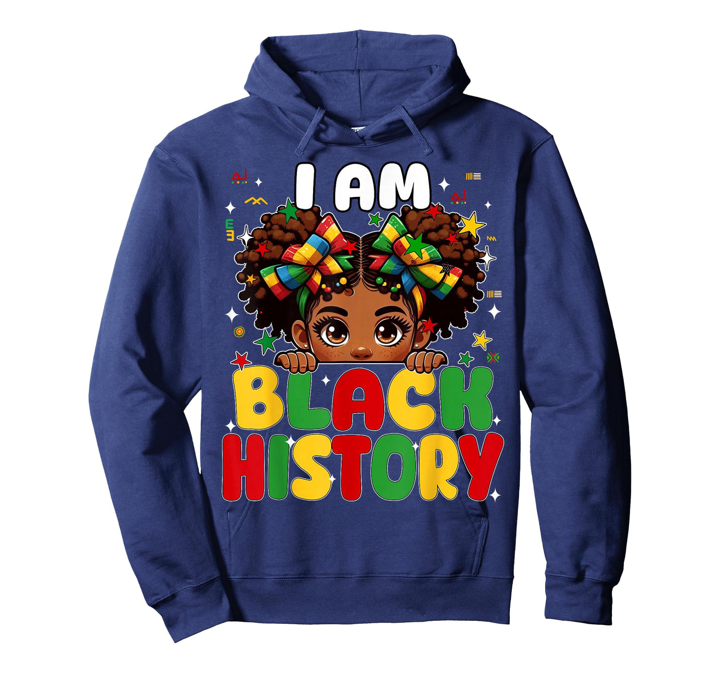 I Am Black History Coquette African American Girl Toddler T-Shirt
