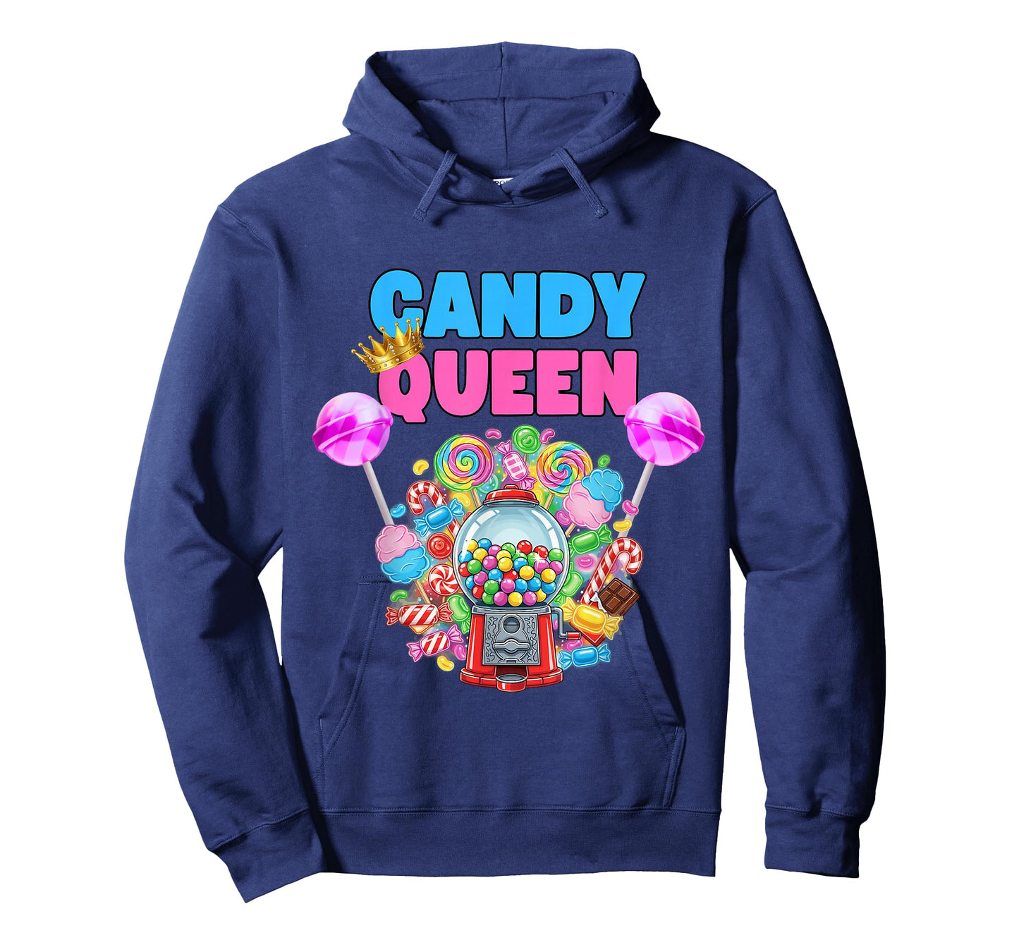 Candy Queen Shirt Funny Lollipop Candy Lover Humor T-Shirt