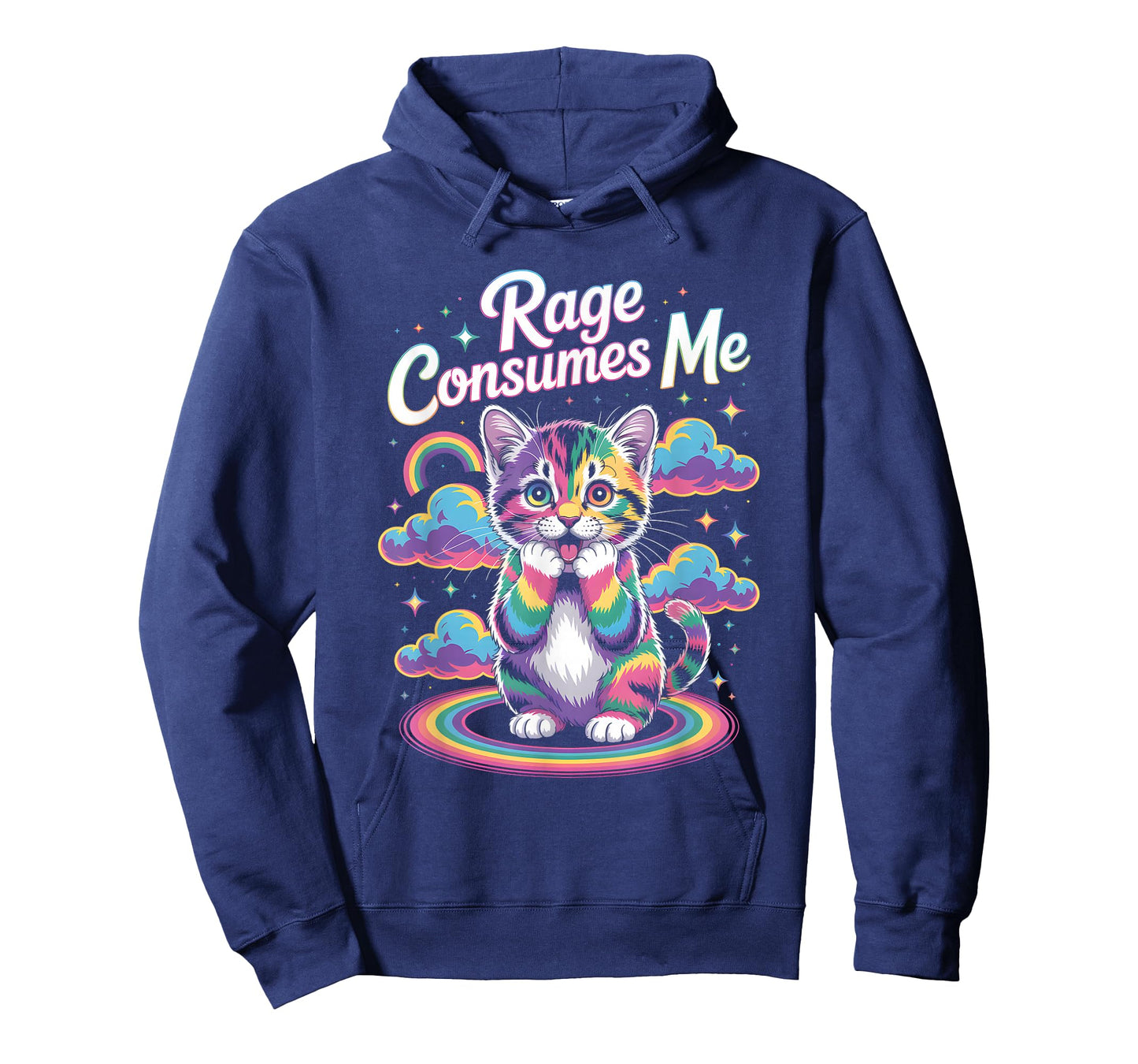 Rage Consumes Me T Shirt Cute Cat Meme T-Shirt