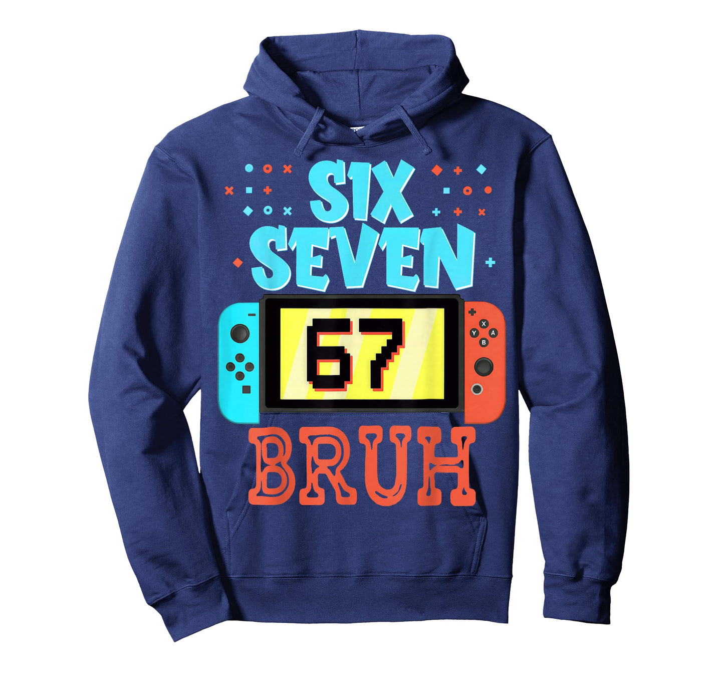 Six Seven 67 Bruh Funny Gamer Birthday Meme for Kids Boys T-Shirt