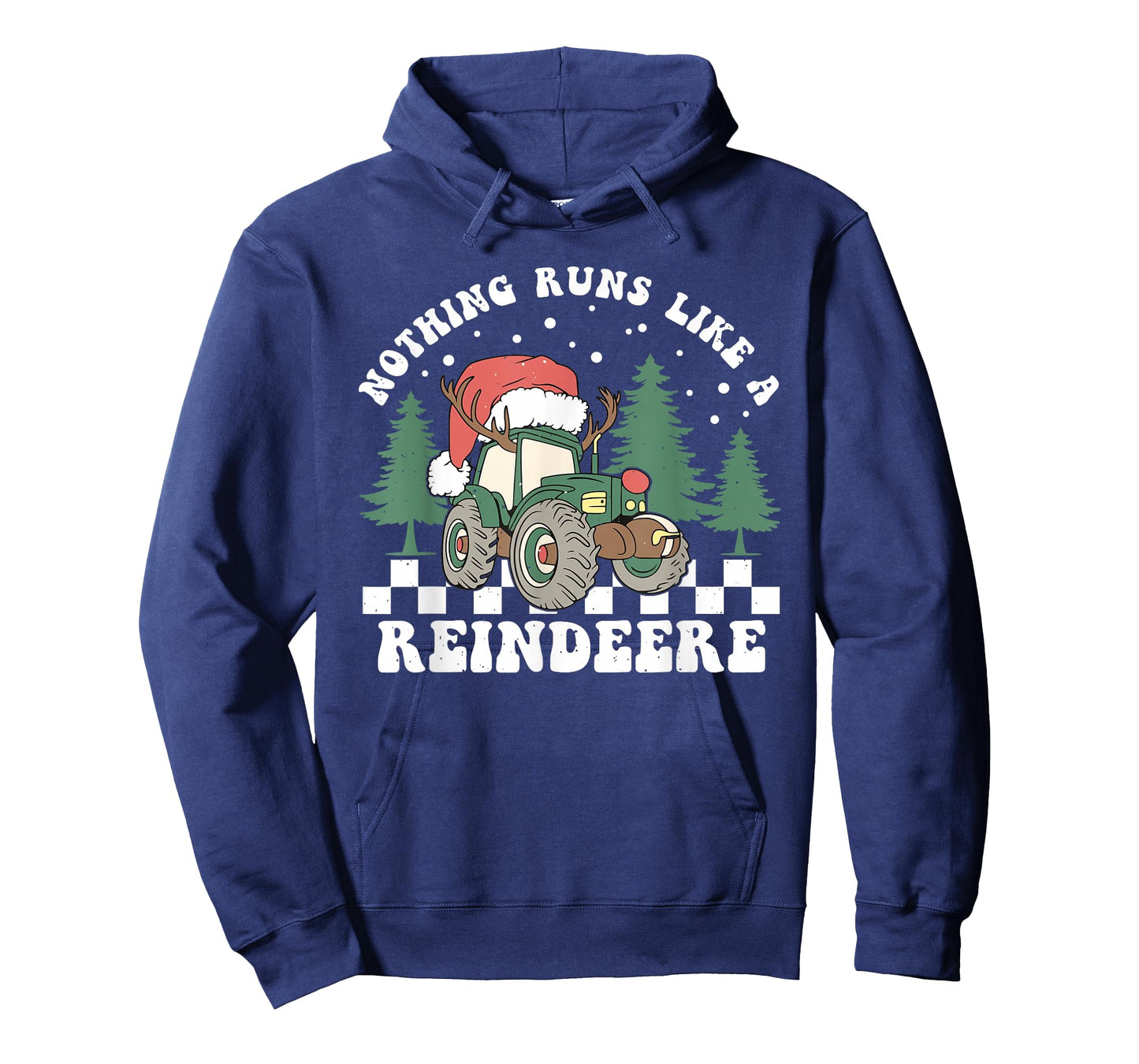 Nothing Runs Like A Reindeer Funny Christmas Family Matching T-Shirt