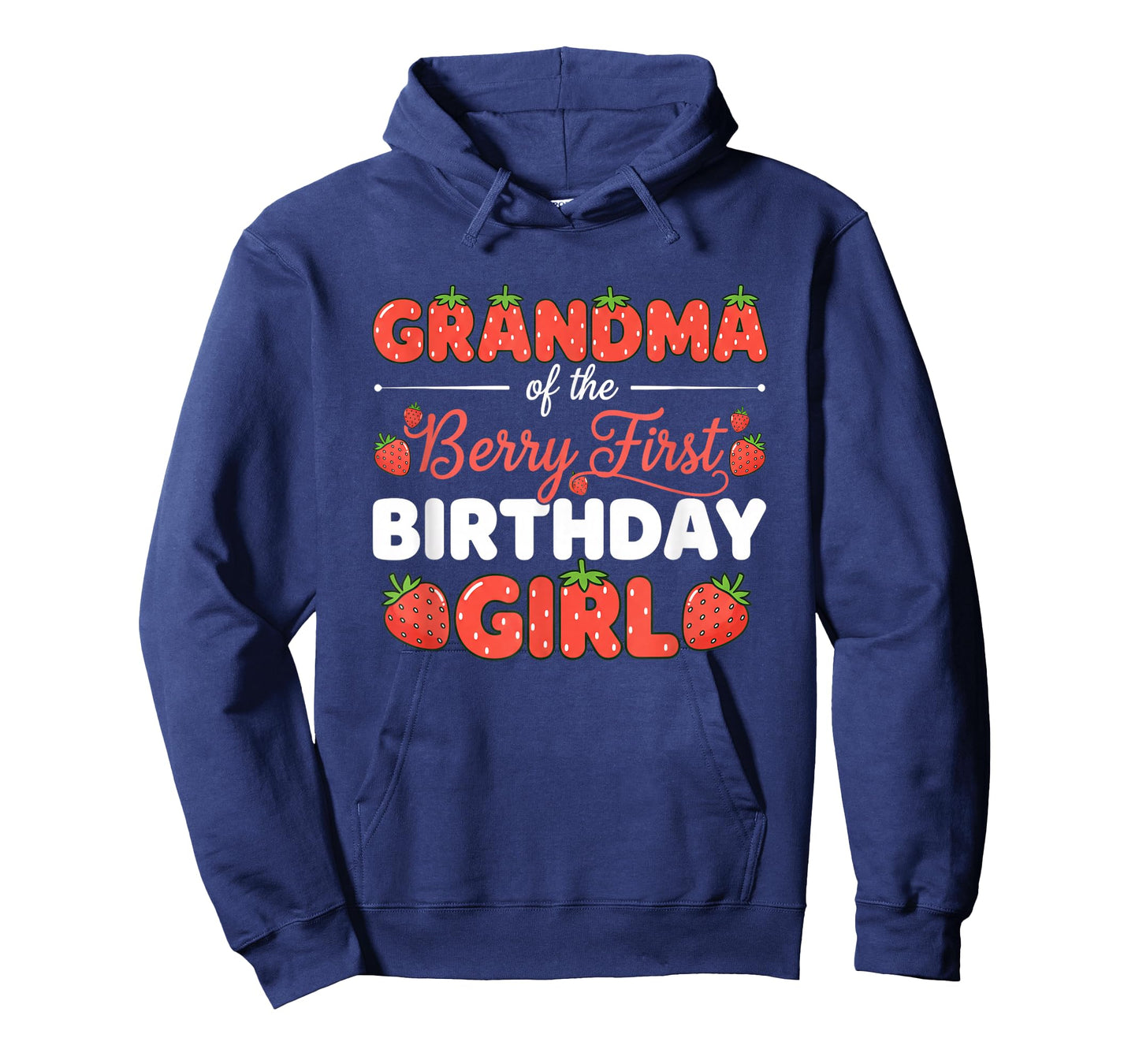 Grandparent Grandma of The Berry First Birthday Girl Strawb T-Shirt