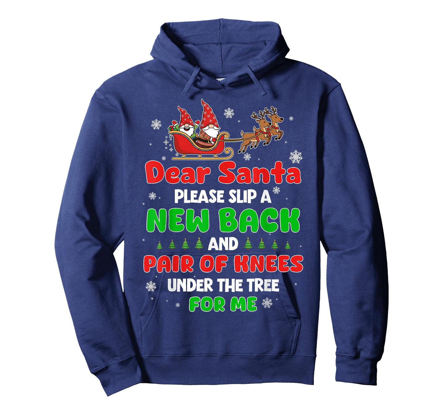 Dear Santa Please Bring Me a New Back & Knees This Christmas T-Shirt