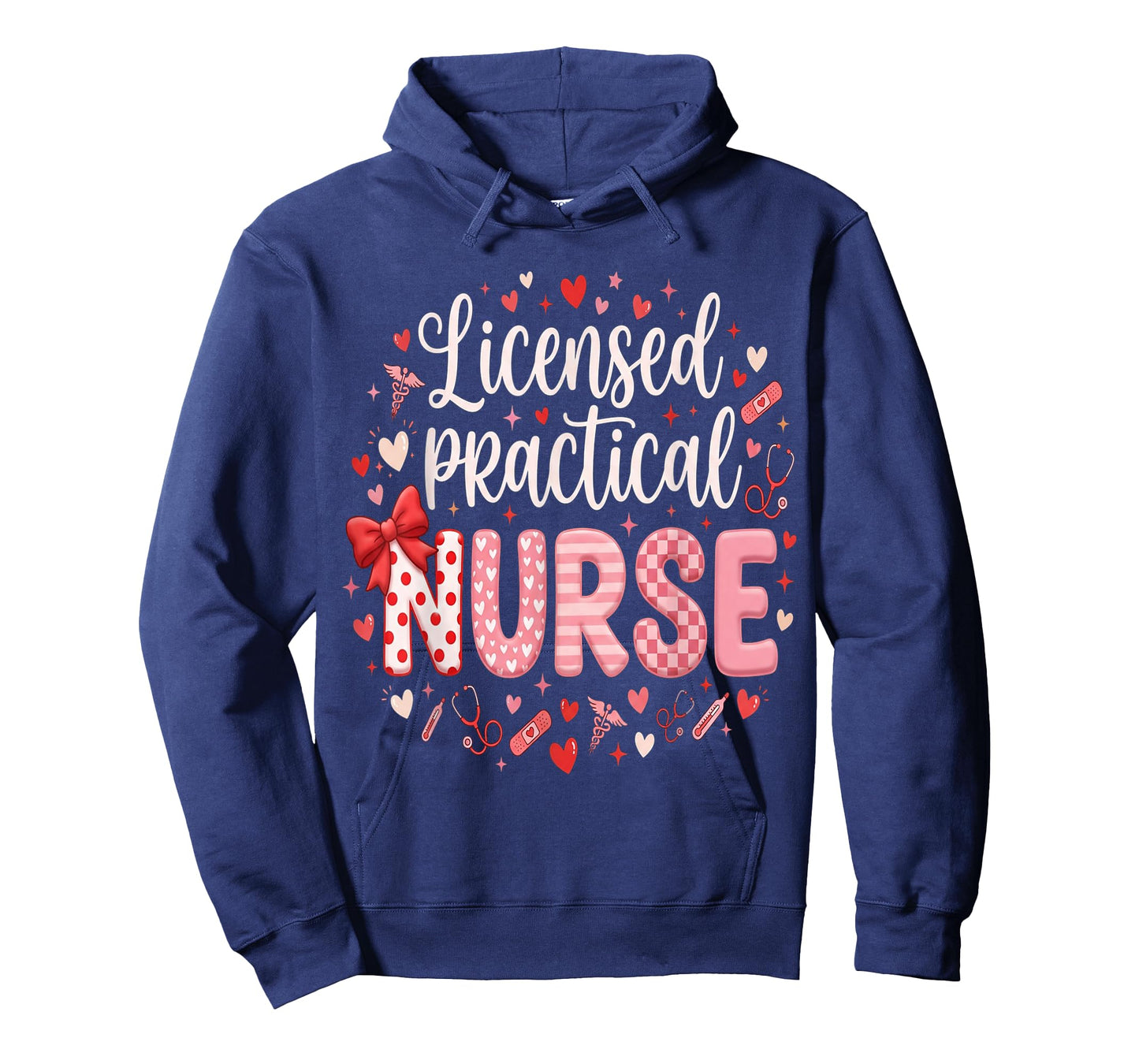 Nurses Heart LPN Valentines Licensed Practical Nurse T-Shirt