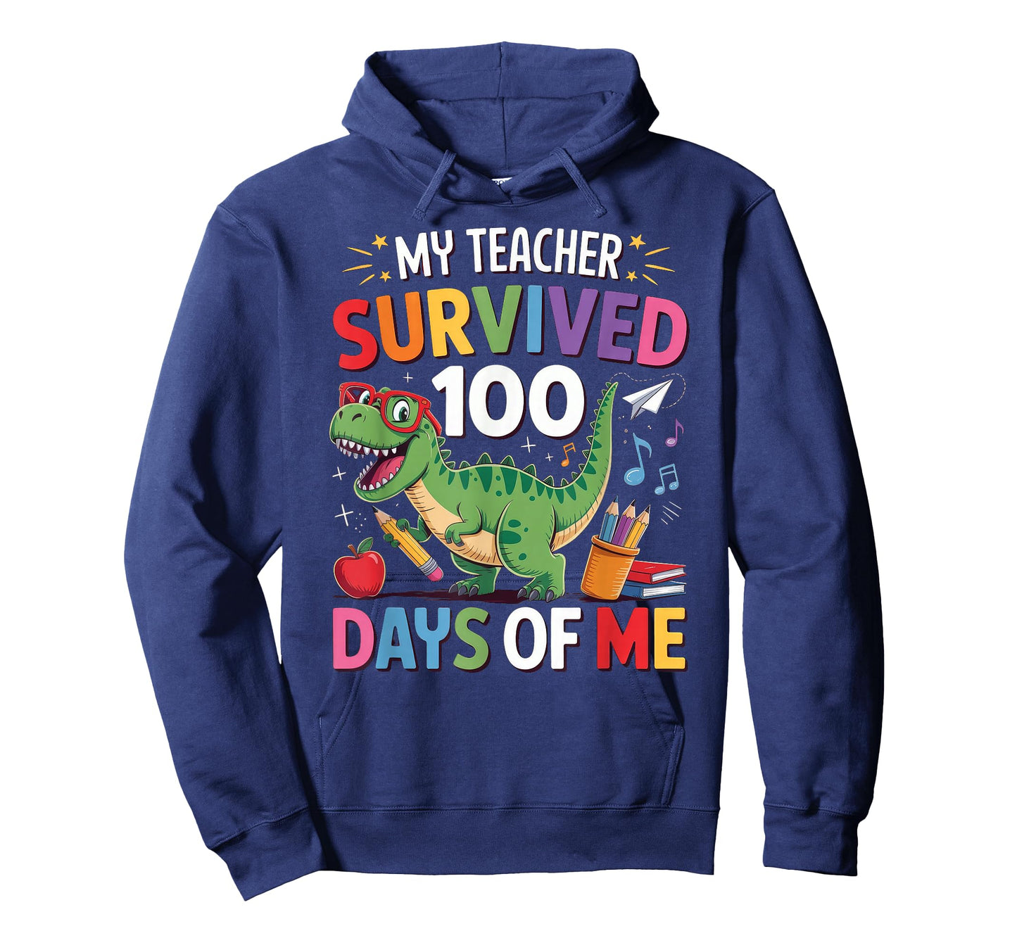 100th Day of School My Teacher Survived 100 Days of Me T-Shirt