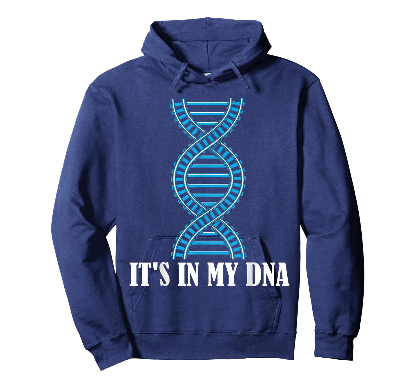 Its in My DNA Train Track Railfan Railroad Lover T-Shirt