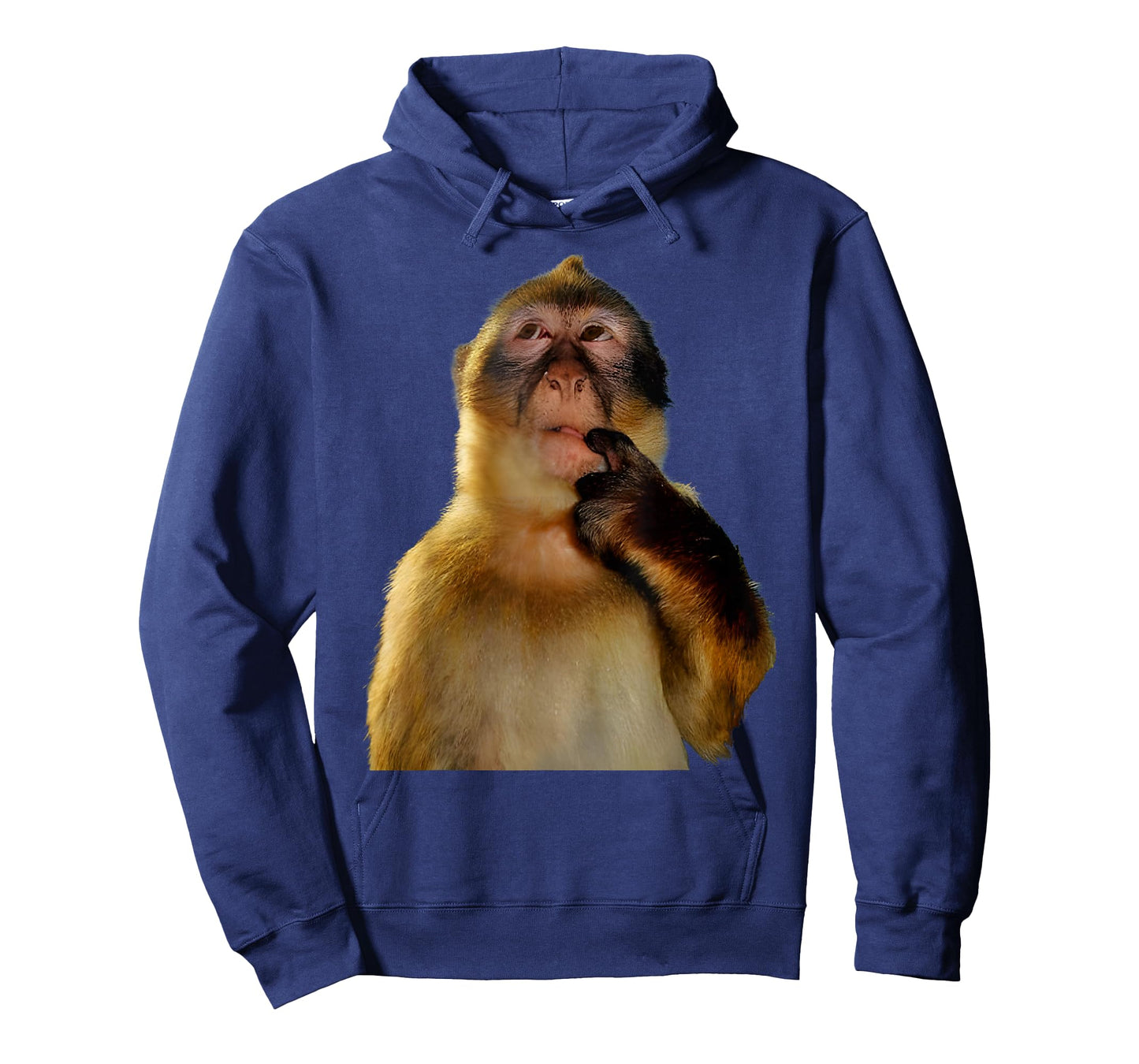 Thinking Monkey Funny Meme Cute Gen Alpha T-Shirt