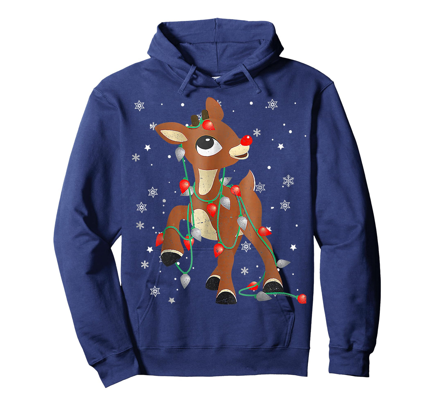 Cute Rudolph The Red Nose Reindeer for Kids Christmas T-Shirt