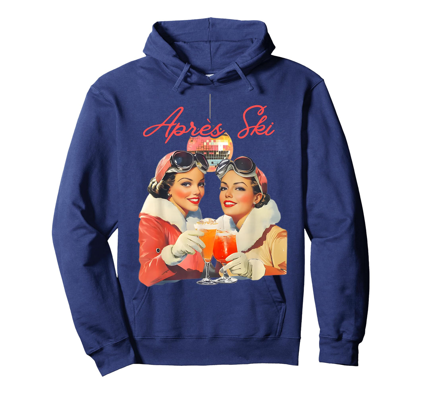 80s Apres ski Outfit Men Women Skier Freerider Skiing ski T-Shirt