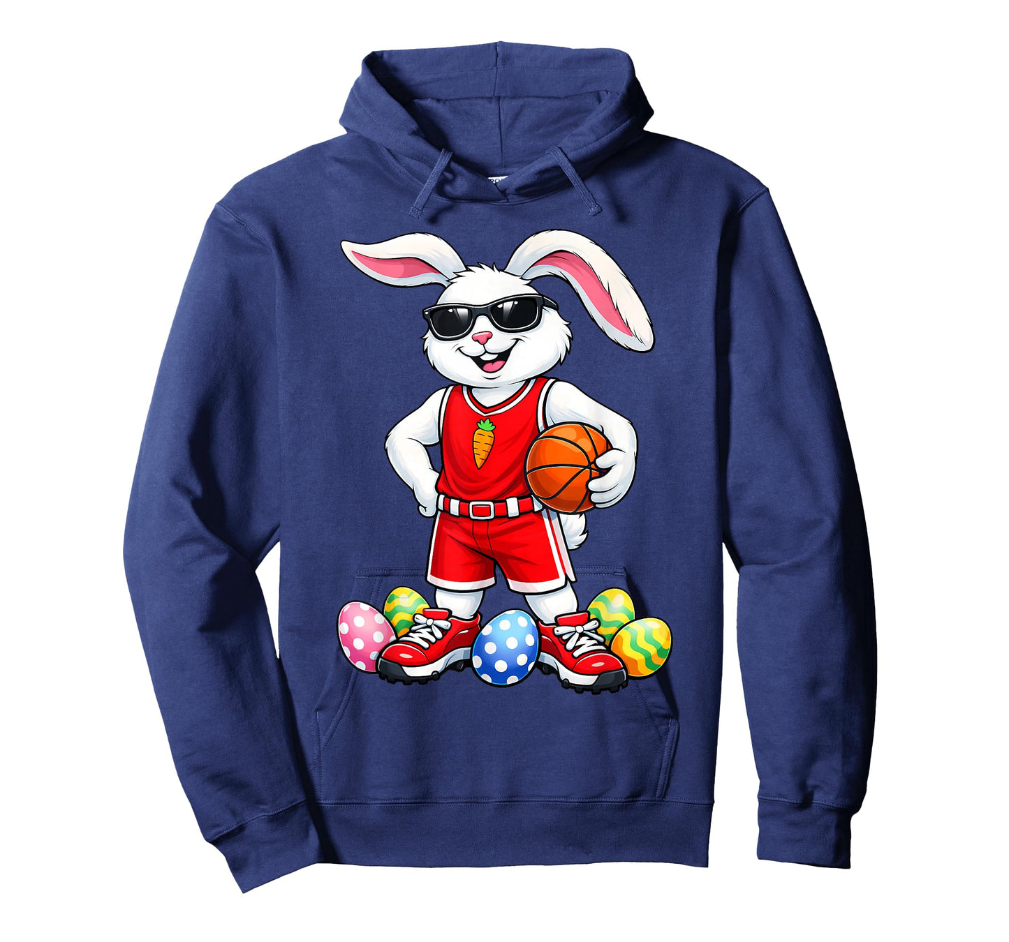 Kids Boys Easter Bunny Play Basketball Easter Kids Boys Men T-Shirt