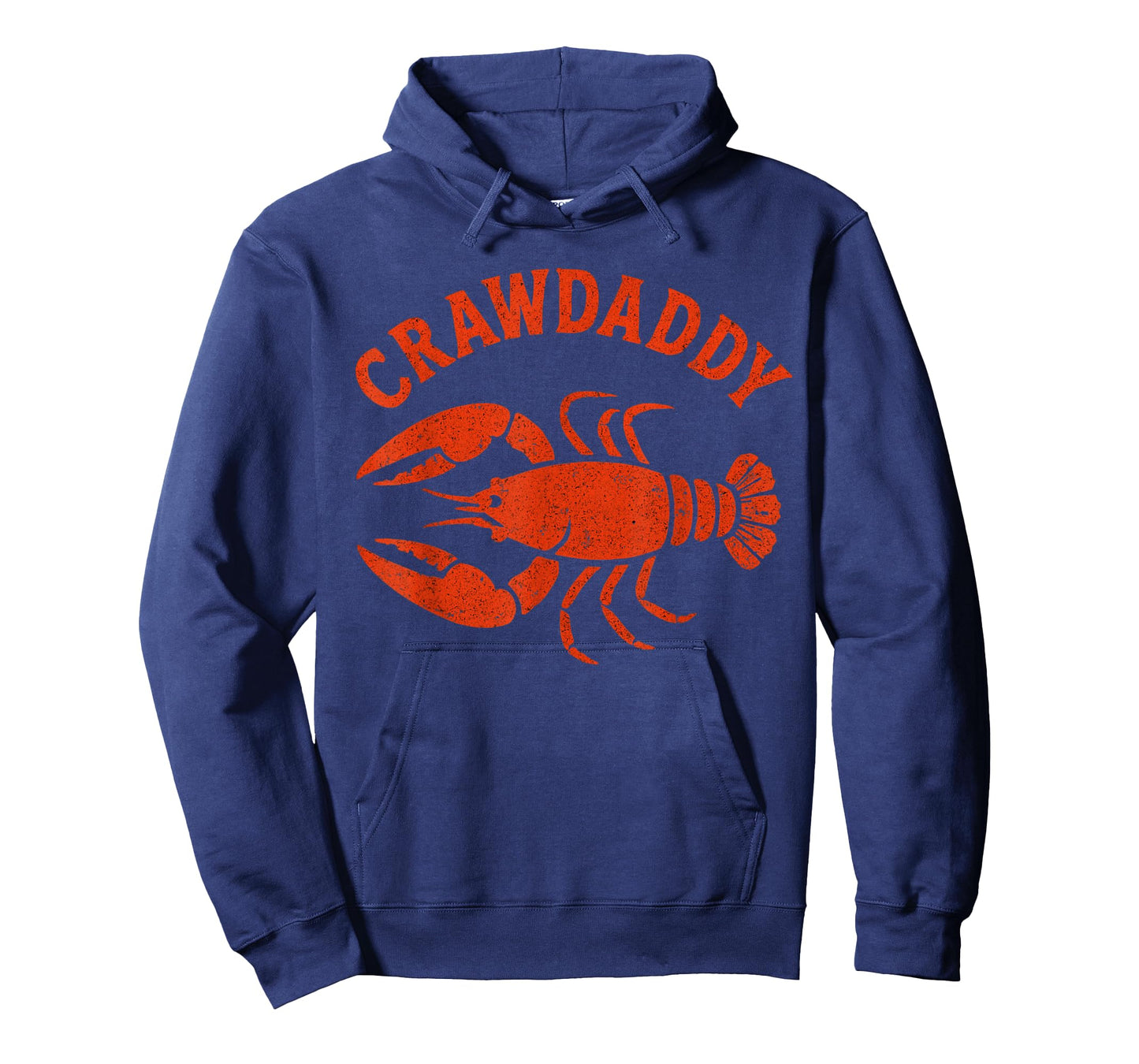 Funny Craw Daddy Crawfish Boil Dad Crawdad Vintage Party Men T-Shirt