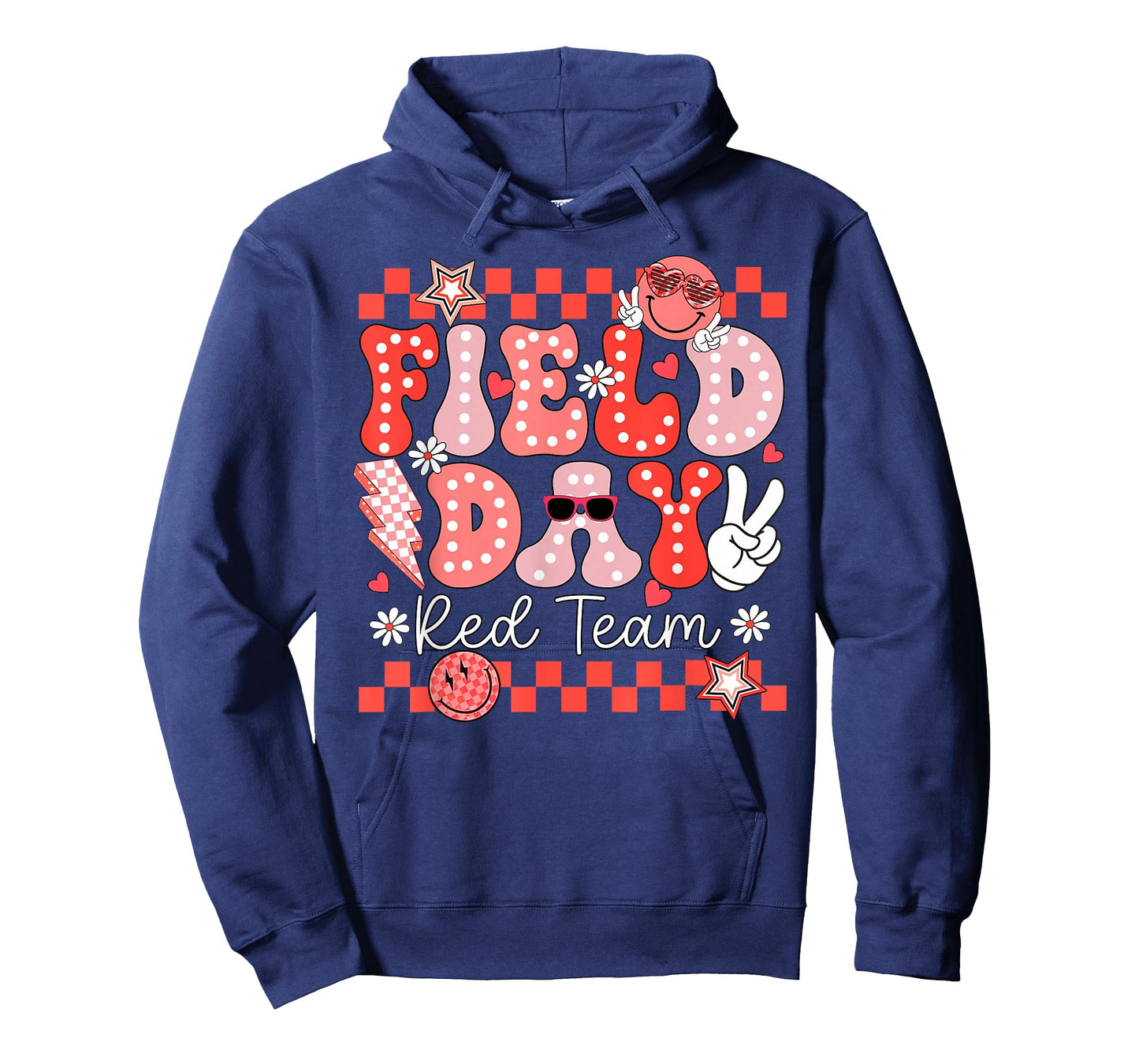 Funny Field Day Red Team Field Trip Matching Teacher Kids T-Shirt