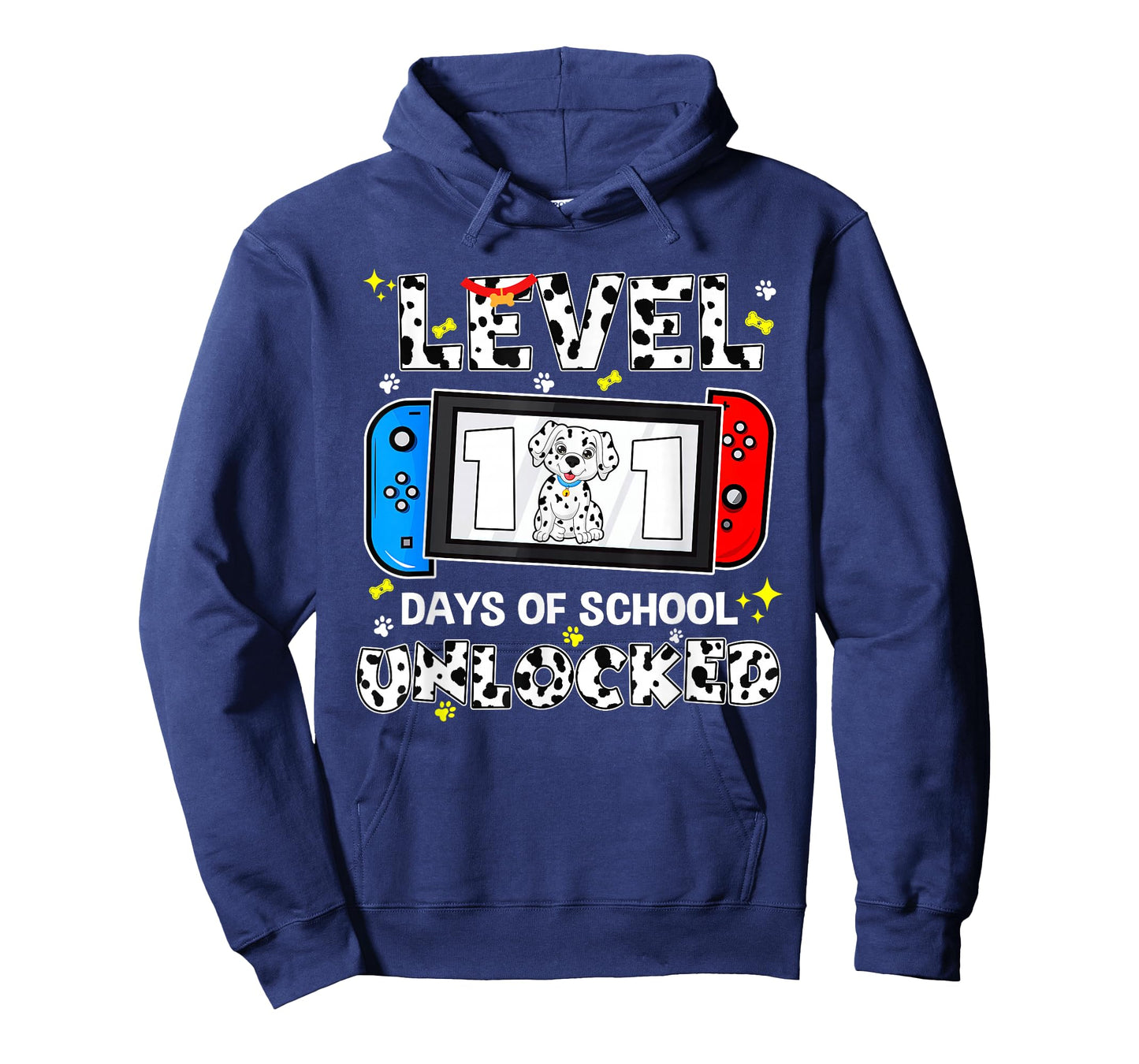 100 Days of School Level Unlocked Gaming 100th Day of School T-Shirt