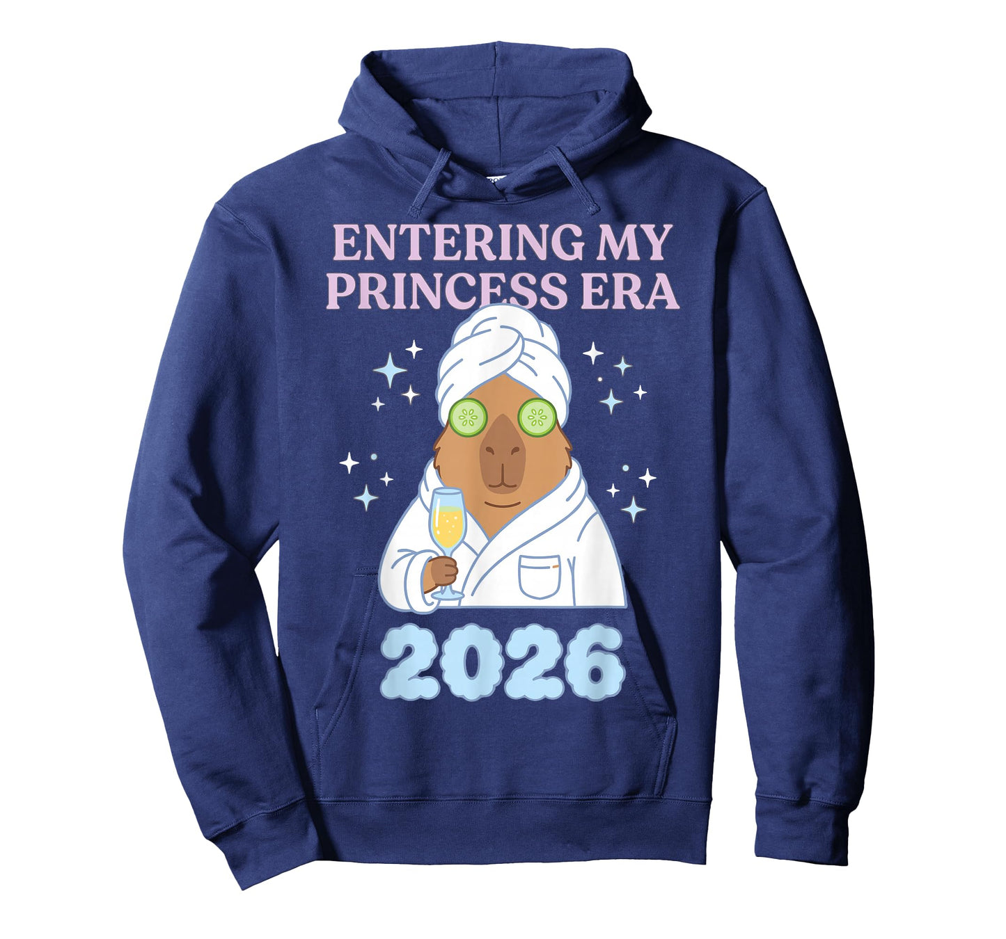 Entering My Princess Era 2026 Capybara Spa New Year T-Shirt