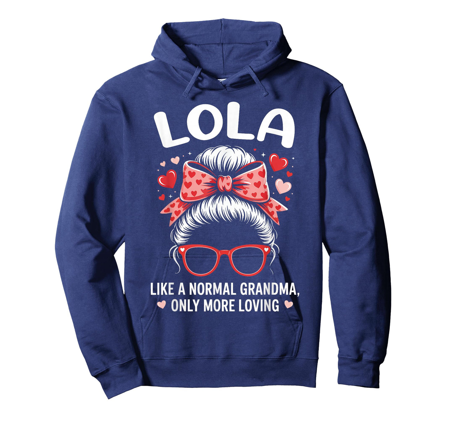 LOLA Valentine Quote for Loving Grandma with Cute Bow T-Shirt