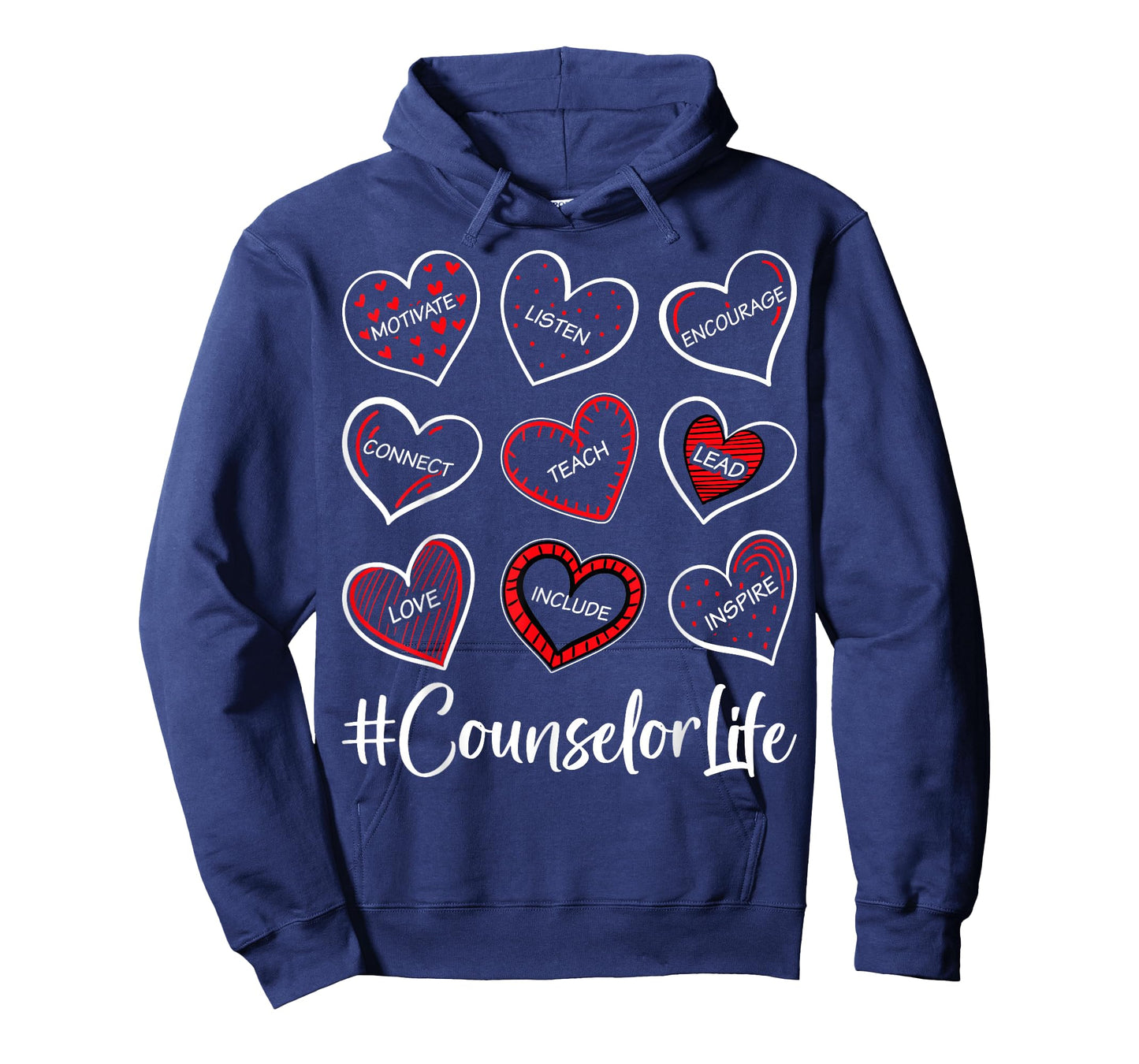 Counselor Life - Valentine’s Day School Counselor Teacher T-Shirt