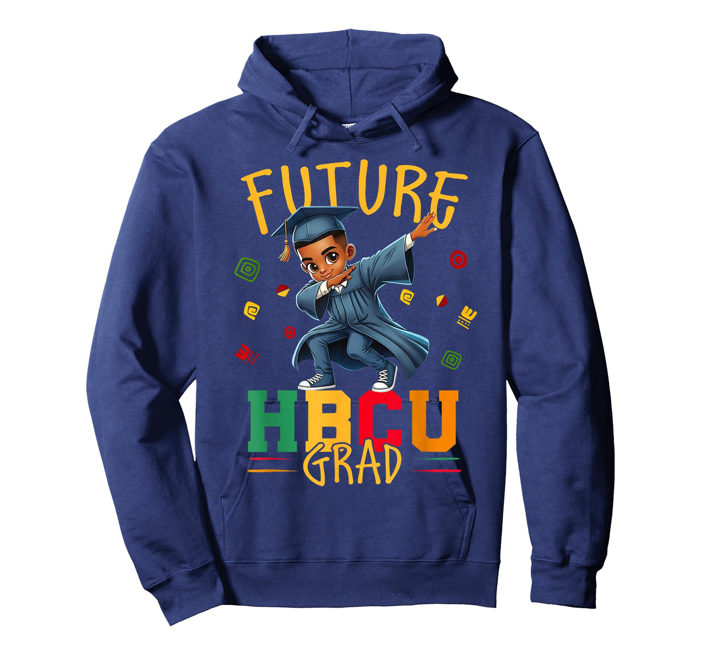 Future HBCU Grad Black History Month Graduation Boys Kids T-Shirt