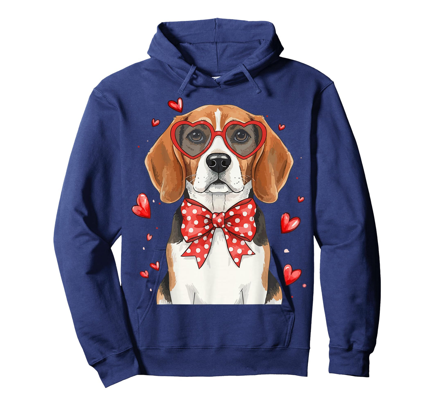 Cute Beagle Dog Heart Love Valentine Pet Animal Lovers T-Shirt