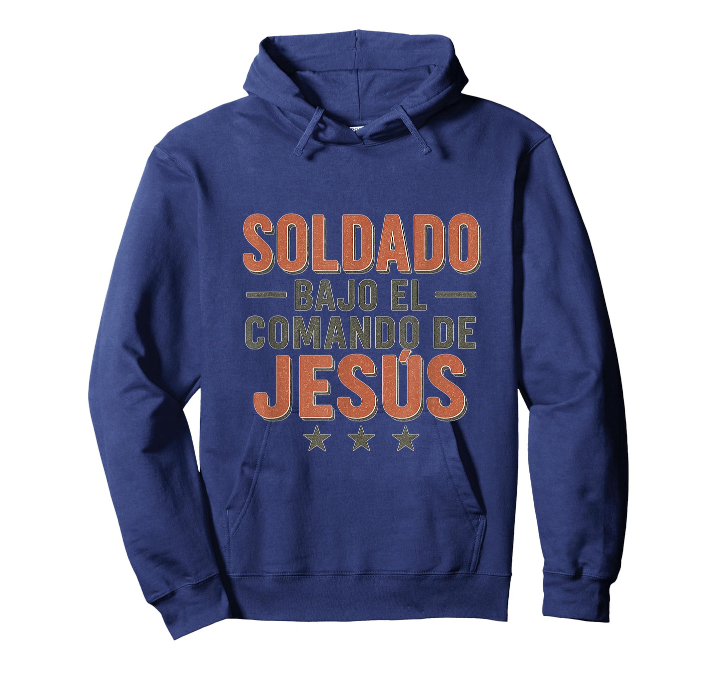 Soldado Bajo El Comando De Jesús Graphic Design T-Shirt