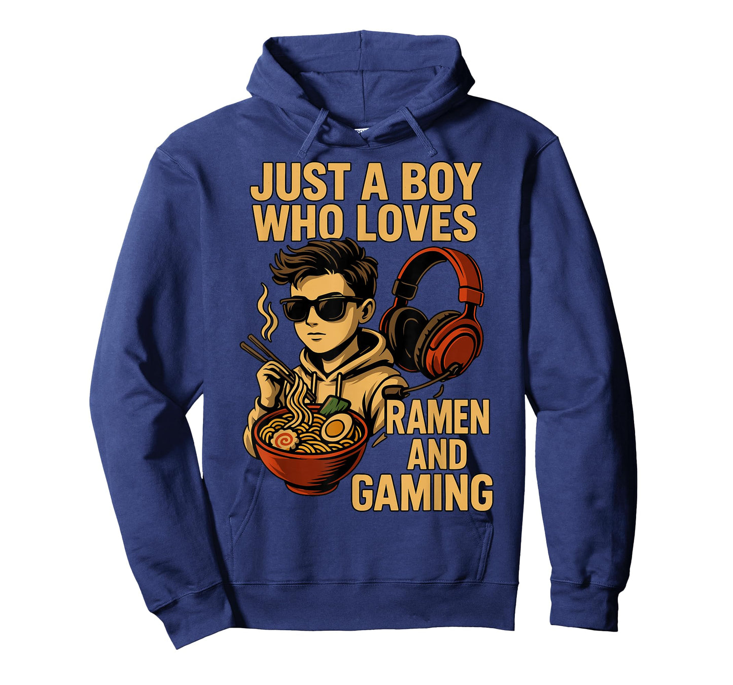 Just a Boy Who Loves Ramen and Gaming T-Shirt