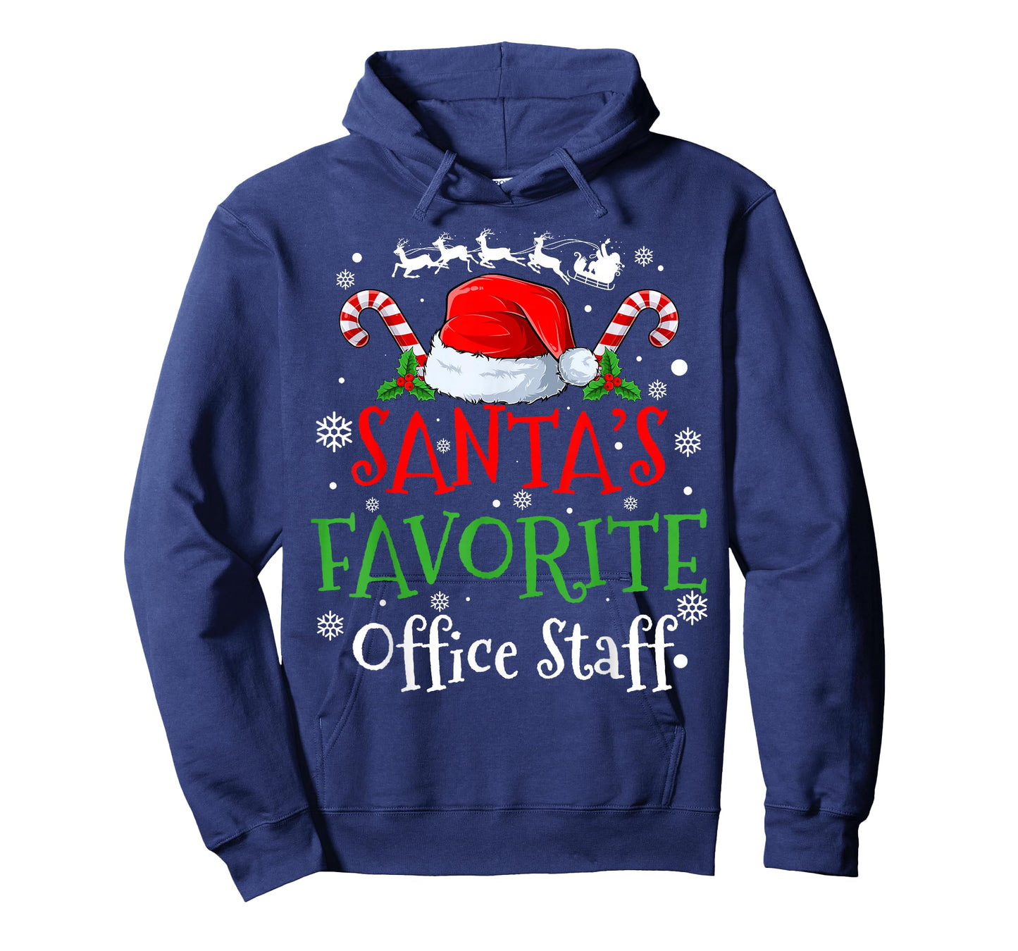 Santa's Favorite Office Staff Christmas Party T-Shirt