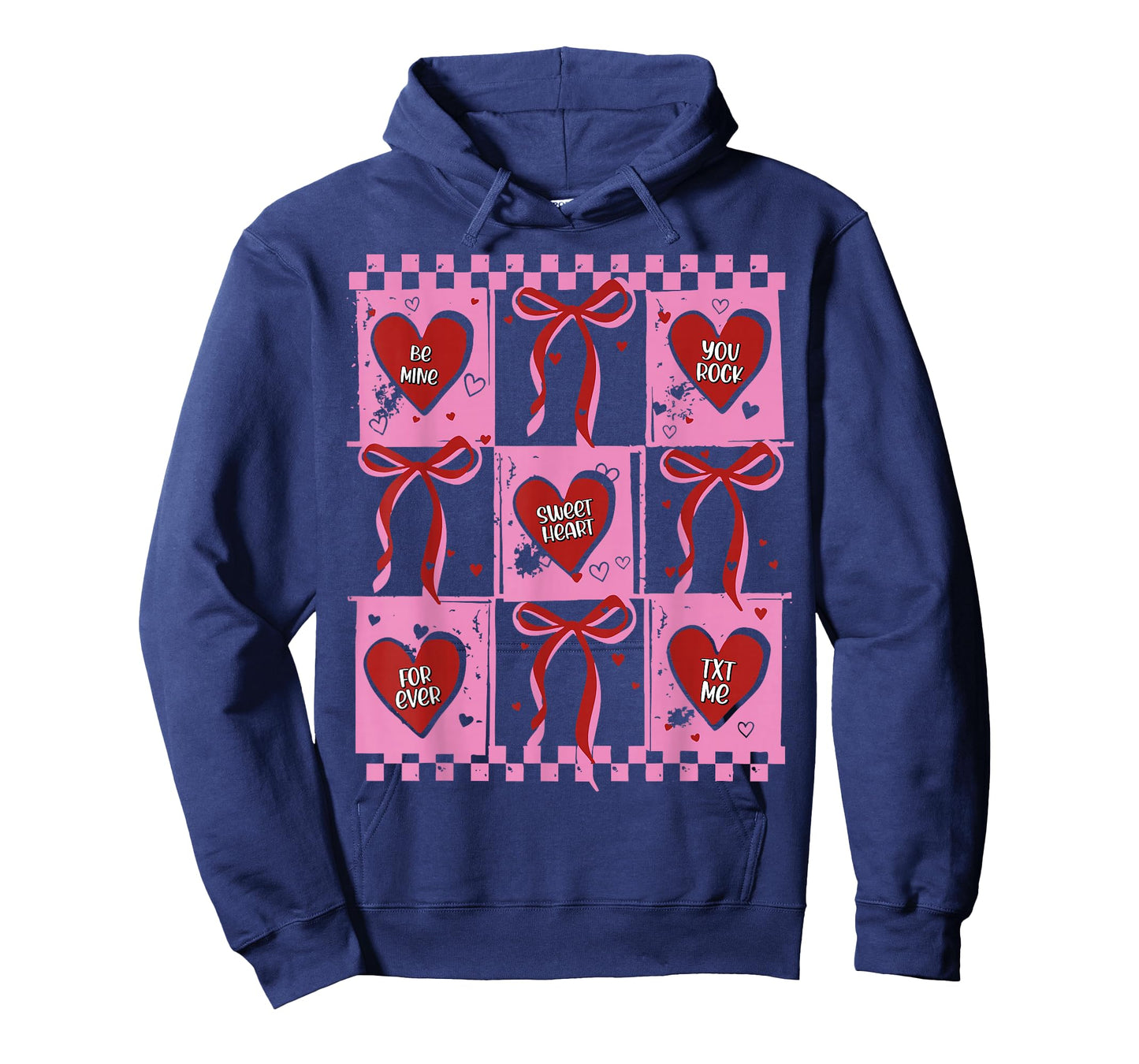 Candy Sweet Hearts Love Valentines Day Coquette Bow T-Shirt