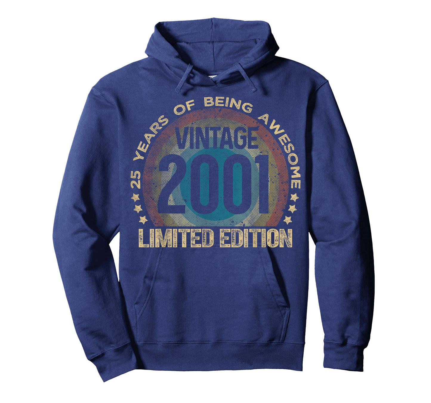 25 Year Old Gifts Vintage 2001 Limited Edition 25th Birthday T-Shirt