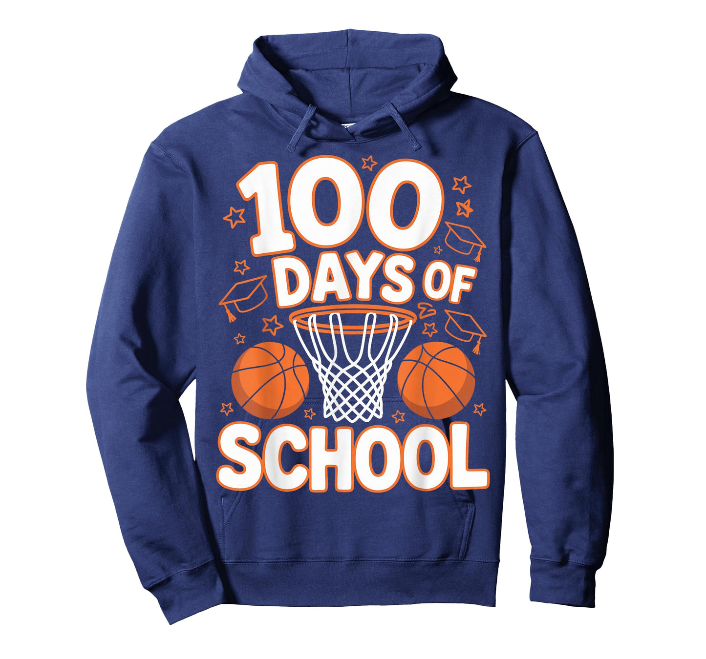 100th Day of School Teacher Basketball 100 Days of School T-Shirt