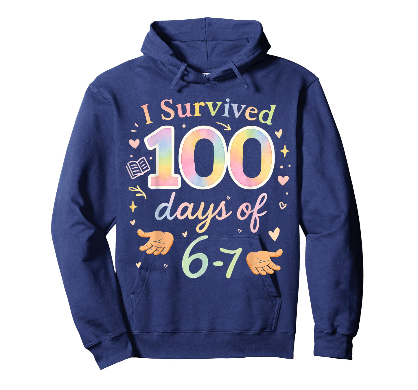 Funny 67 100th Day of School Teacher 100 Days 6 7 Meme 6-7 T-Shirt