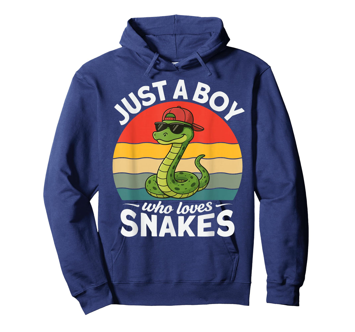 Just A Boy Who Loves Snakes Funny Snake Reptile Kids Boys T-Shirt