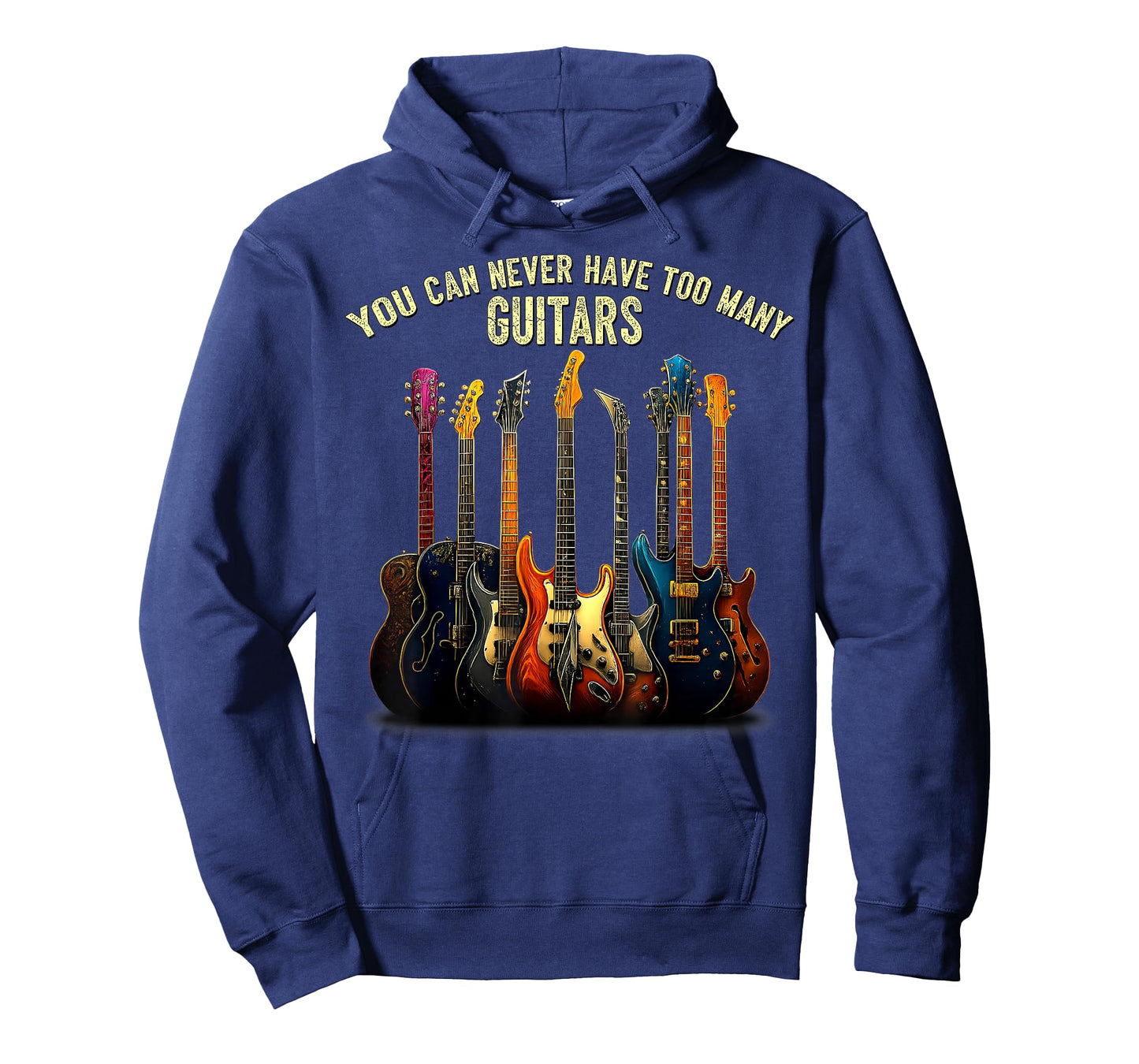 Funny Music You Can Never Have Too Many Guitars T-Shirt