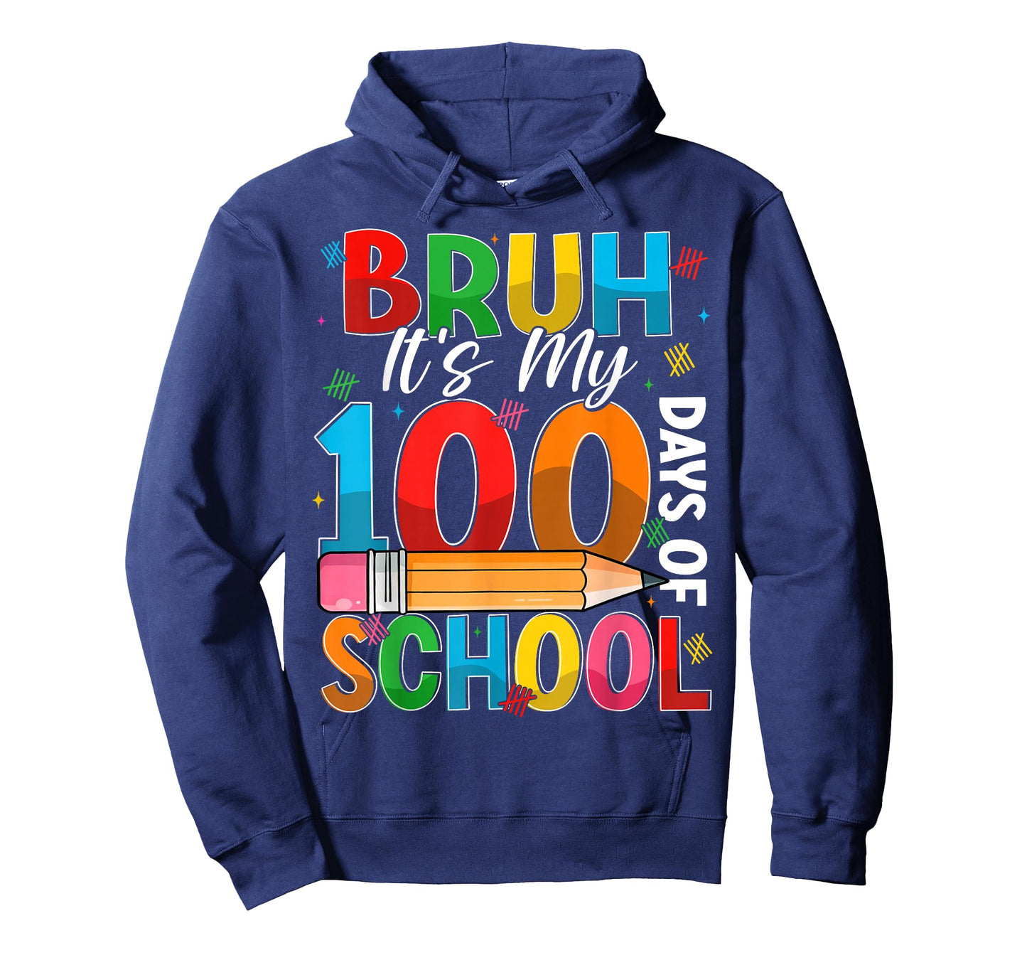 Bruh Its My 100 Days of School 100th Day of School Kids Boys T-Shirt
