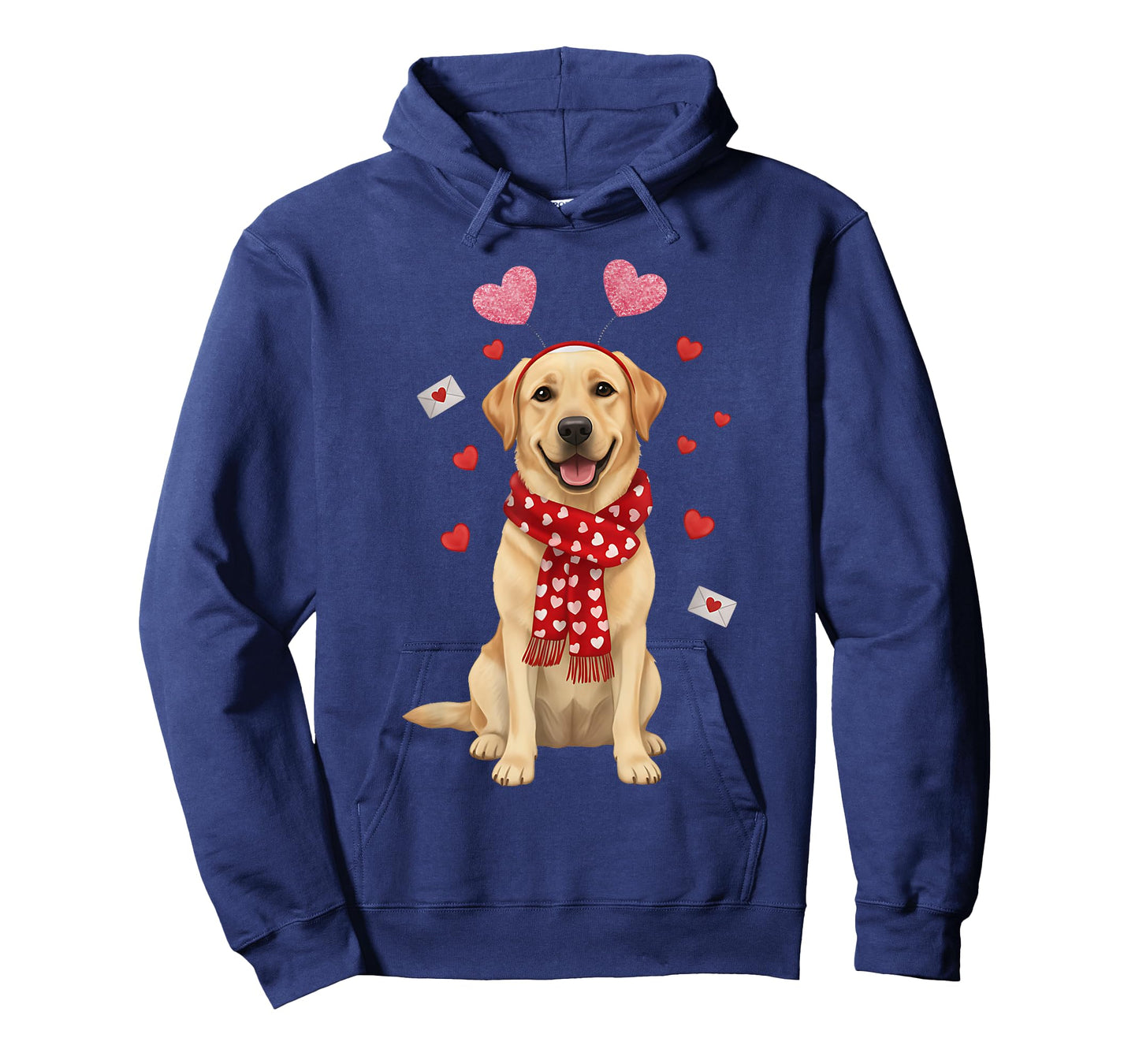 Cute Labrador Valentine’s Day Dog Mom, Funny Yellow Labrador T-Shirt