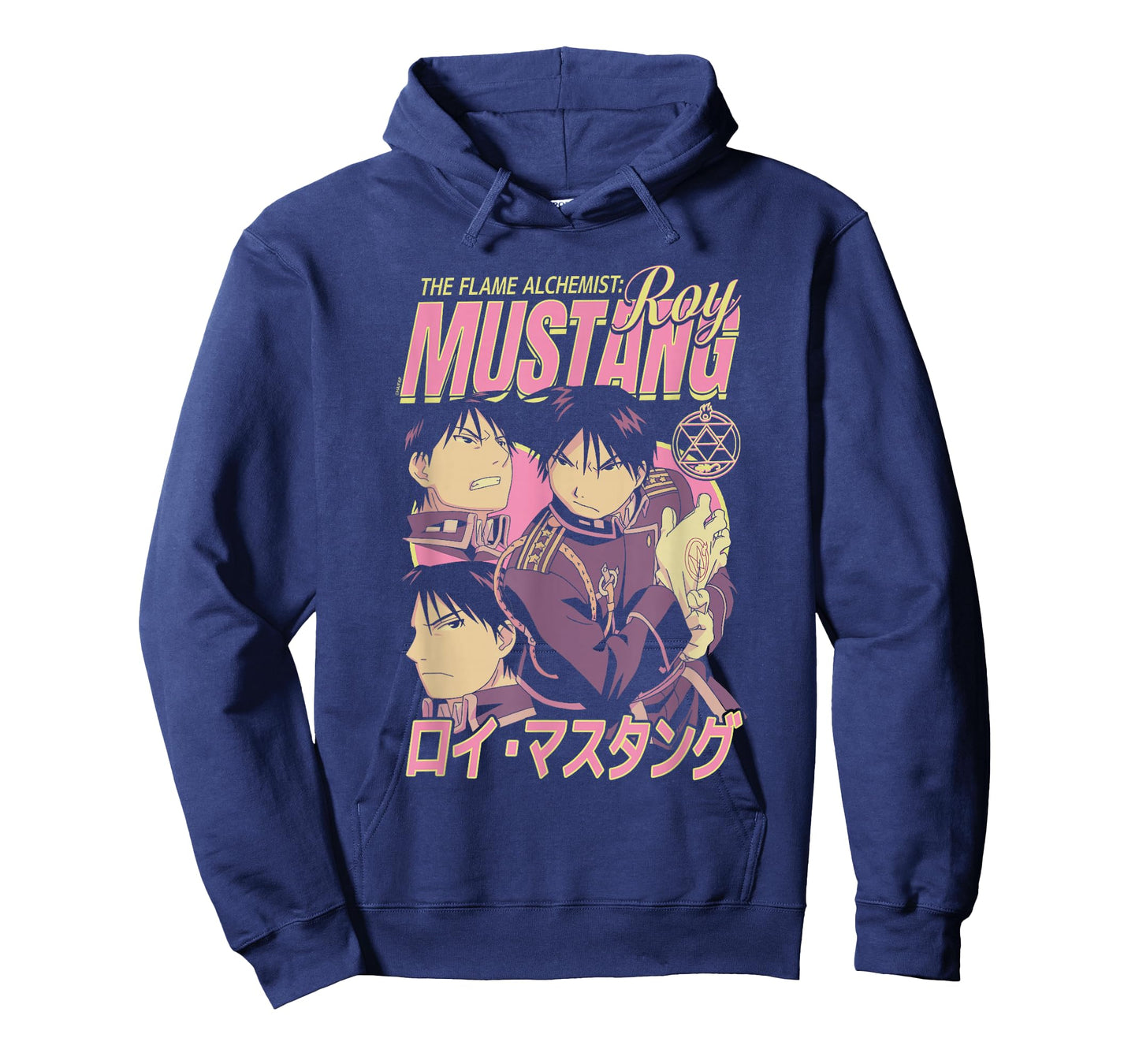FMAB The Flame Alchemist Roy Mustang Collage Anime T-Shirt
