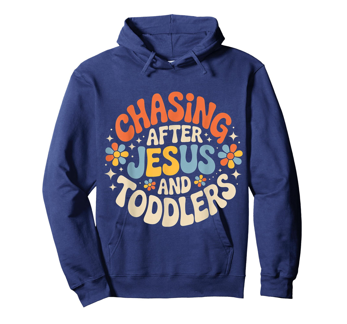 Chasing After Jesus and Toddlers Christian Chaos |- T-Shirt