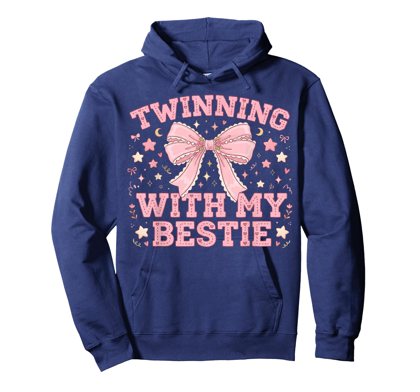 Twinning with My Bestie Spriit Week Matching Girls Cute T-Shirt