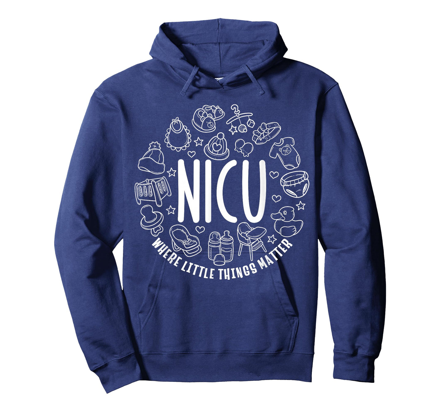 NICU Where Little Things Matter Nurse Gift Neonatal Nursing T-Shirt