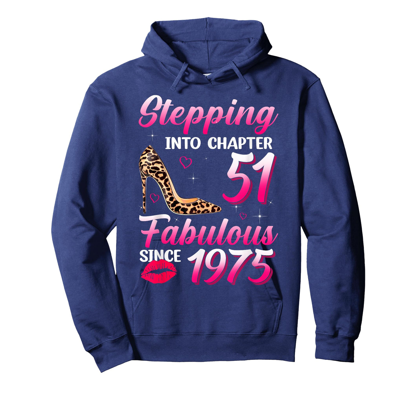 Stepping Into Chapter 51 Fabulous Since 1975 51st Birthday T-Shirt
