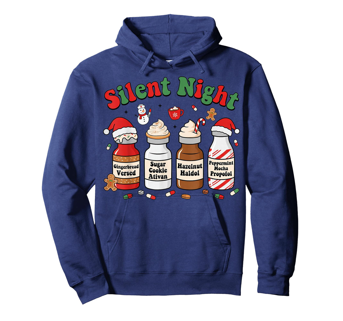 Funny Christmas Nurse Medical Christmas ICU nicu RN Nurse T-Shirt